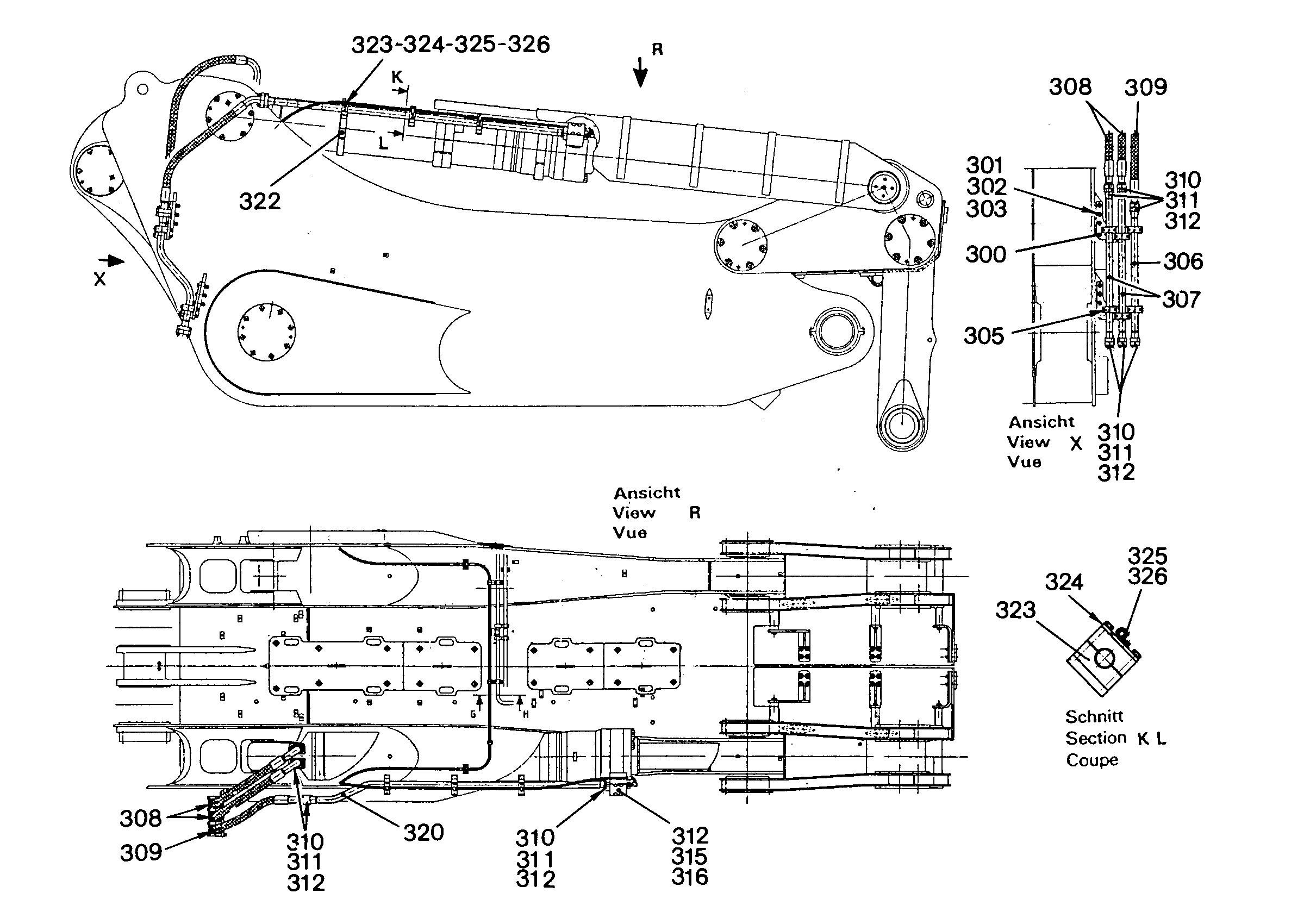 СКОБА 9698517 LIEBHERR