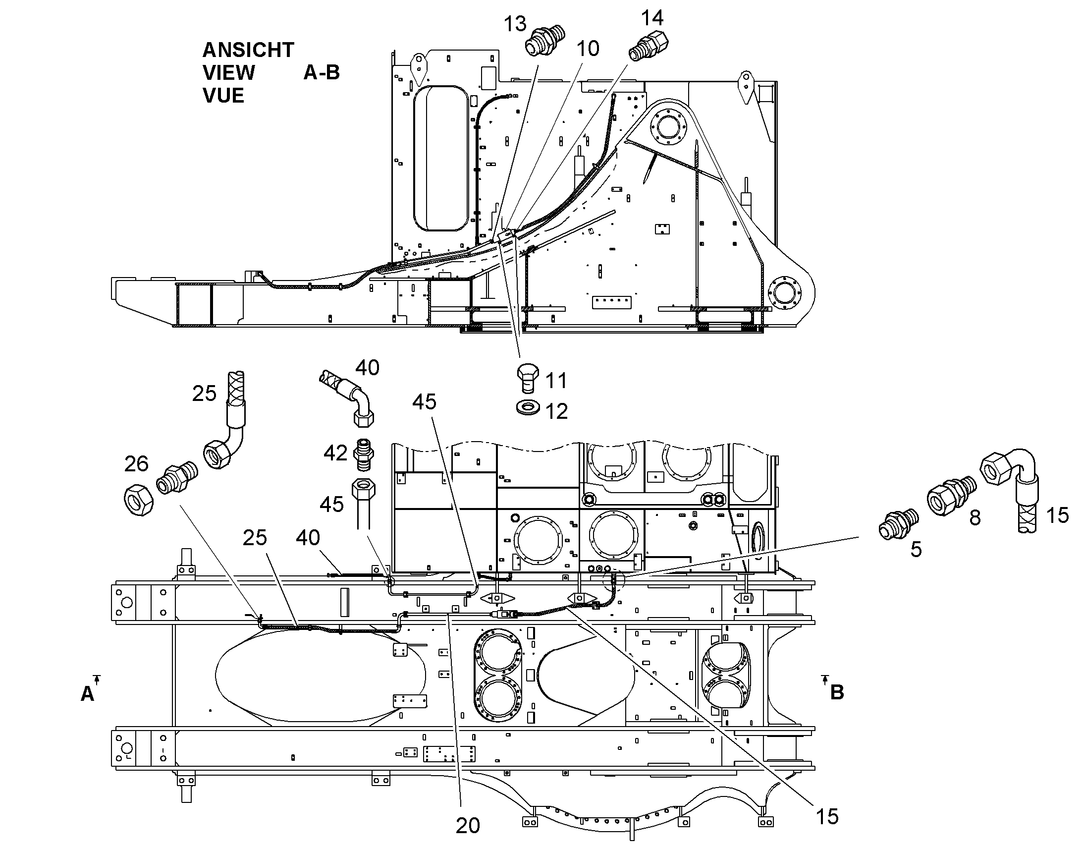 СОЕДИНЕНИЕ РЕЗЬБОВОЕ EGE 28L G1A ED 7367759 LIEBHERR
