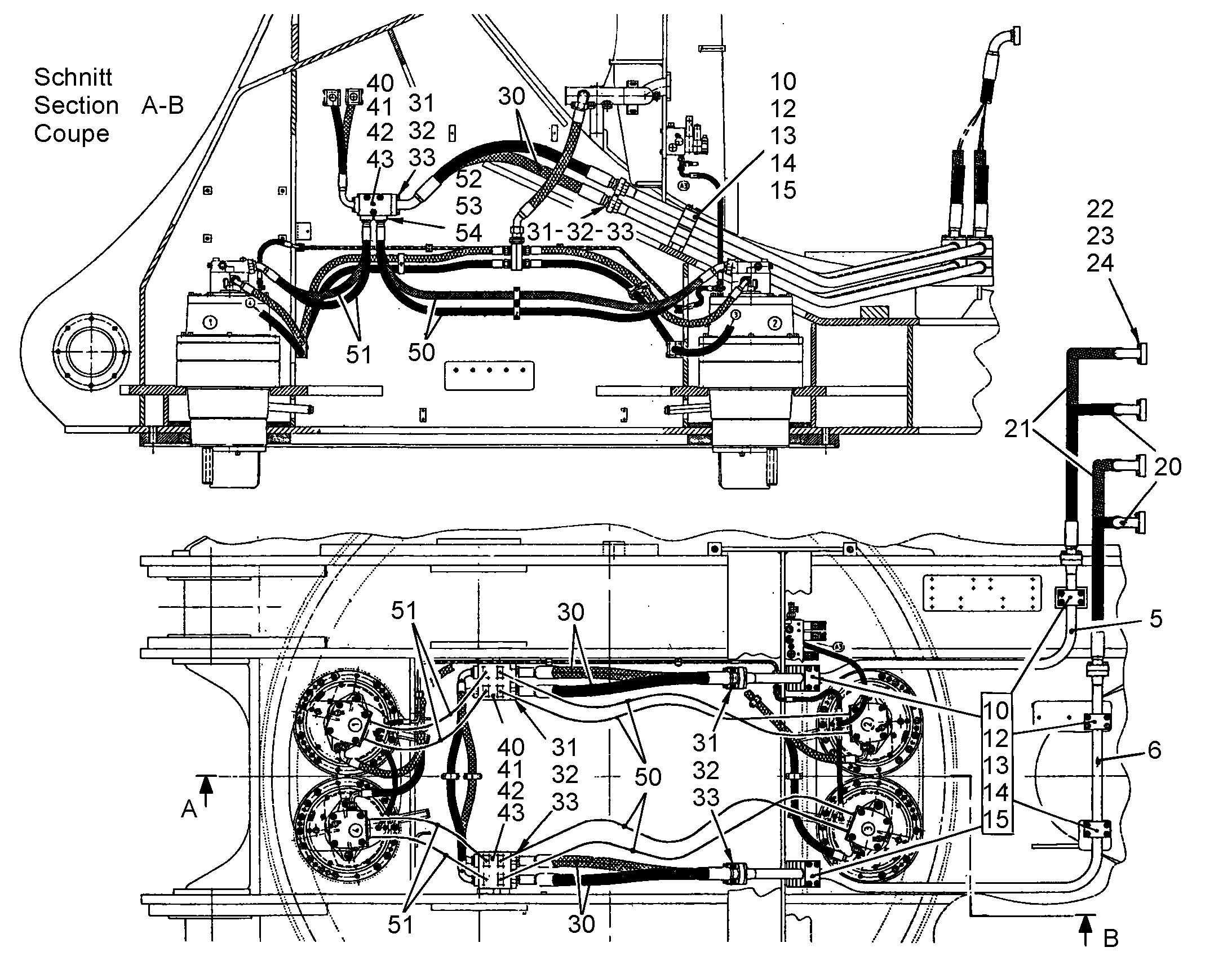 ПОЛУХОМУТ S 4 E 35 7373407 LIEBHERR