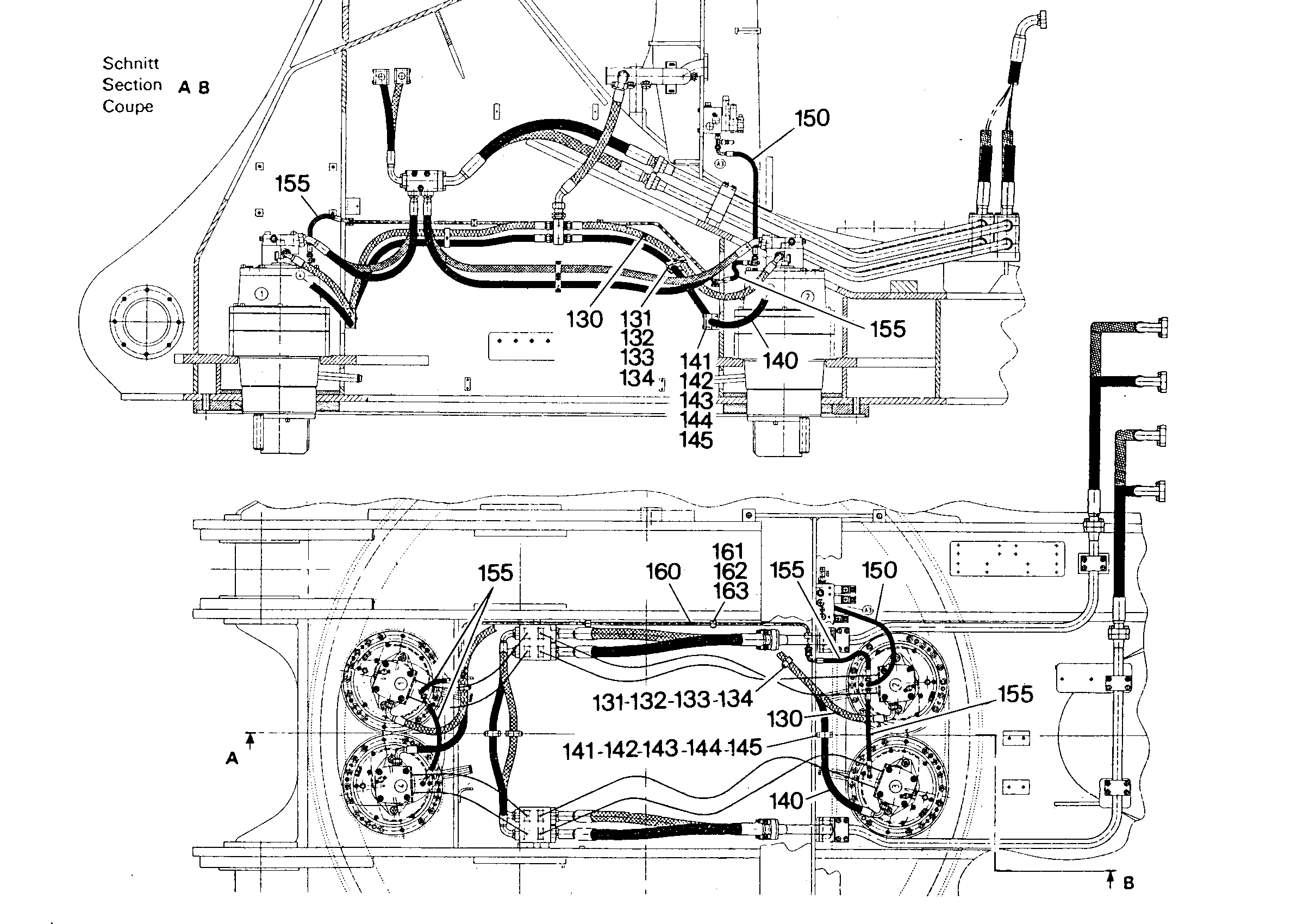 ШЛАНГ 12X950 5618617 LIEBHERR