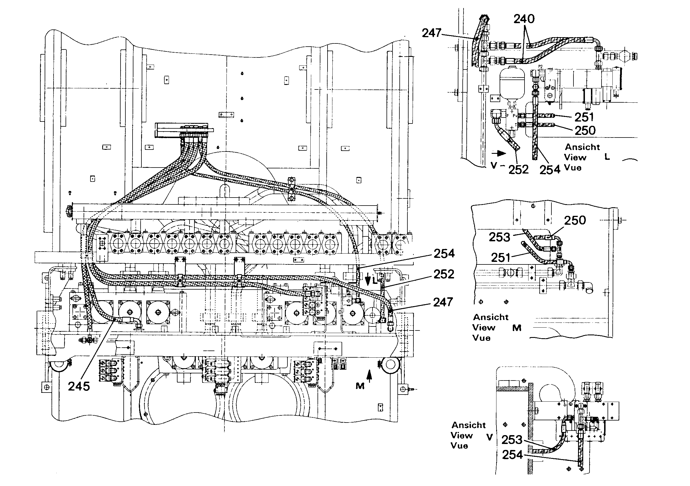 ШЛАНГ 10X2000 5616915 LIEBHERR