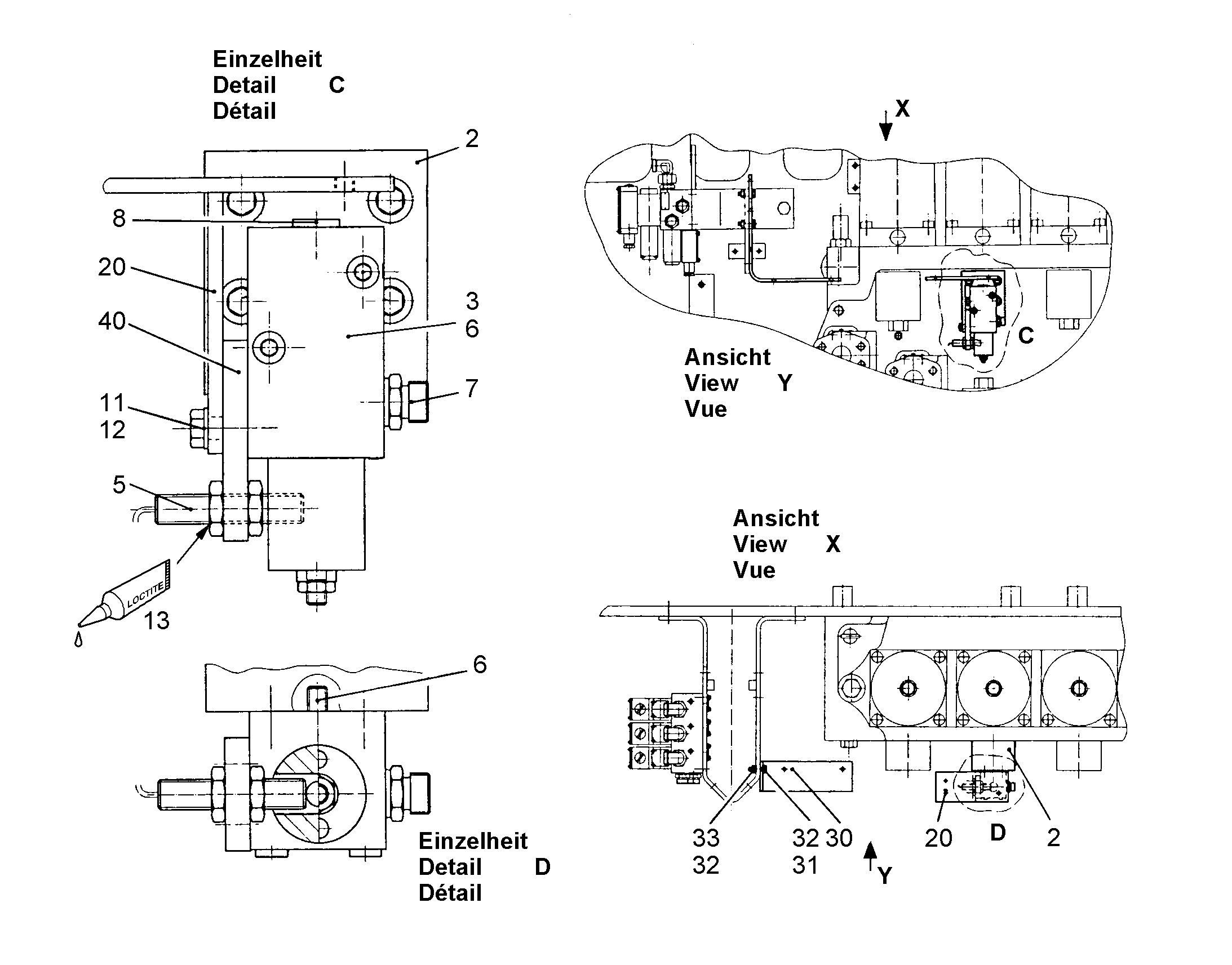 ПЕРЕКЛЮЧАТЕЛЬ 10002191 LIEBHERR