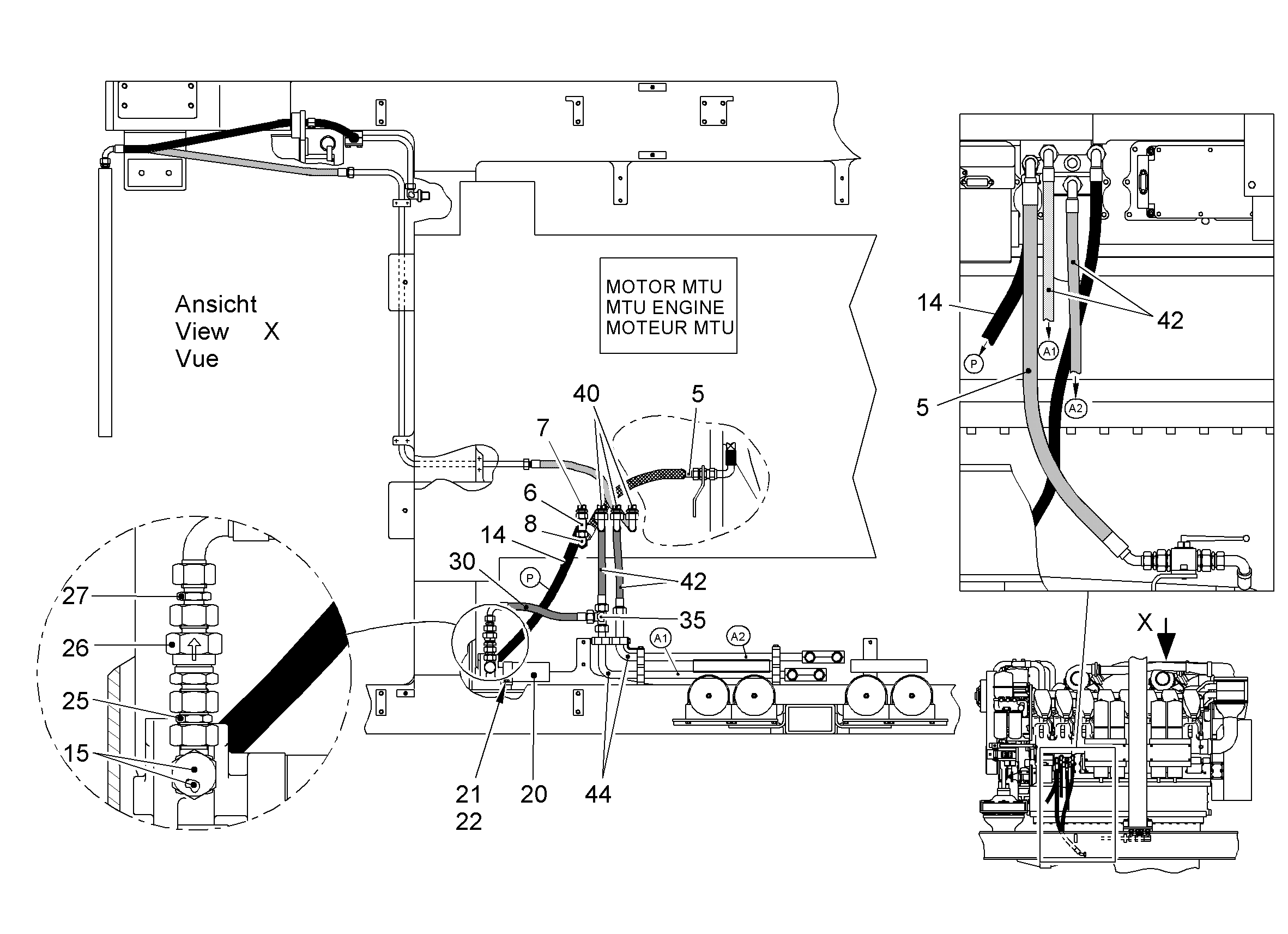 НАСОС ЗАПРАВОЧНЫЙ 5608054 LIEBHERR