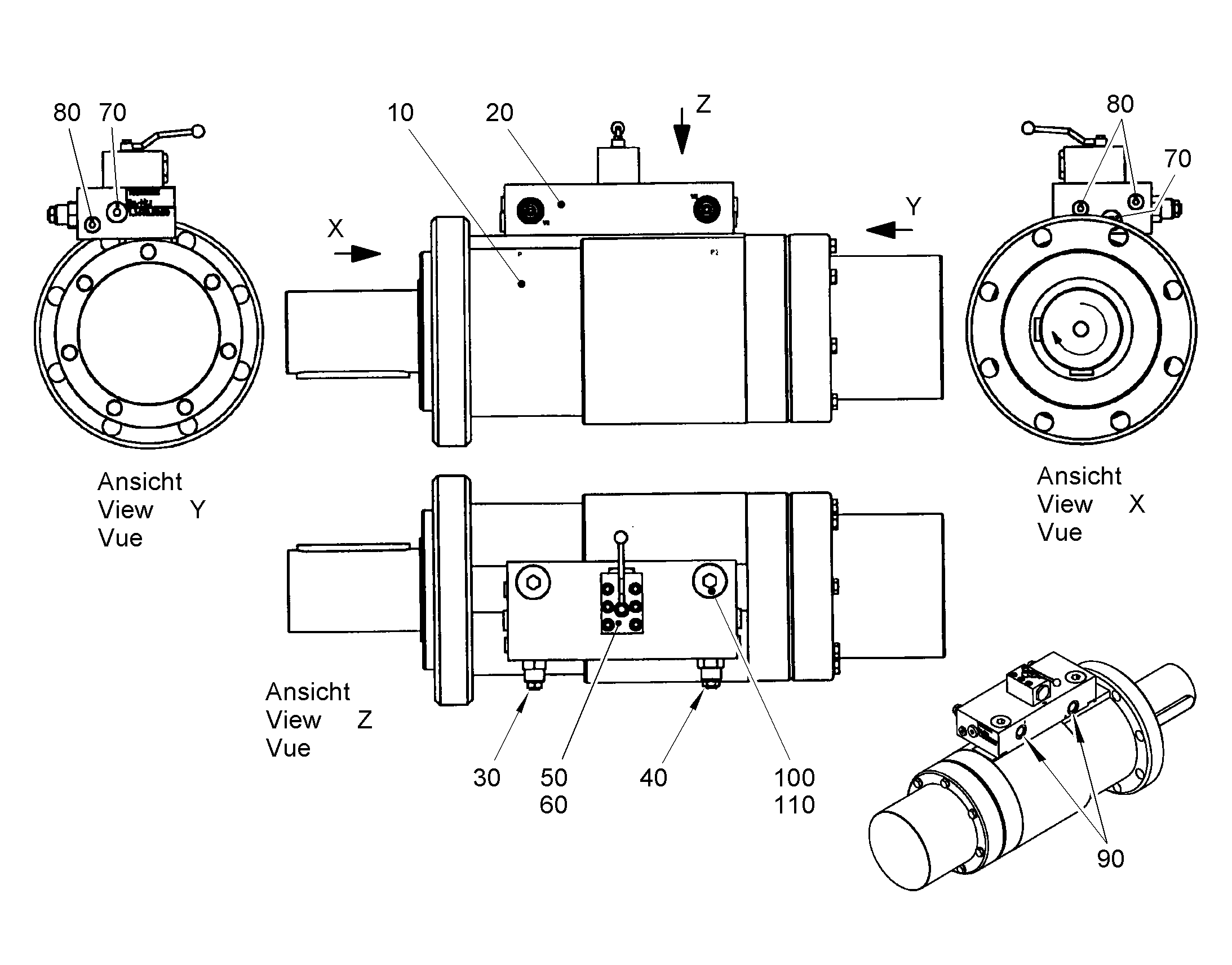 УПЛОТНИТЕЛЬНОЕ КОЛЬЦО 23X2,5 10005476 LIEBHERR