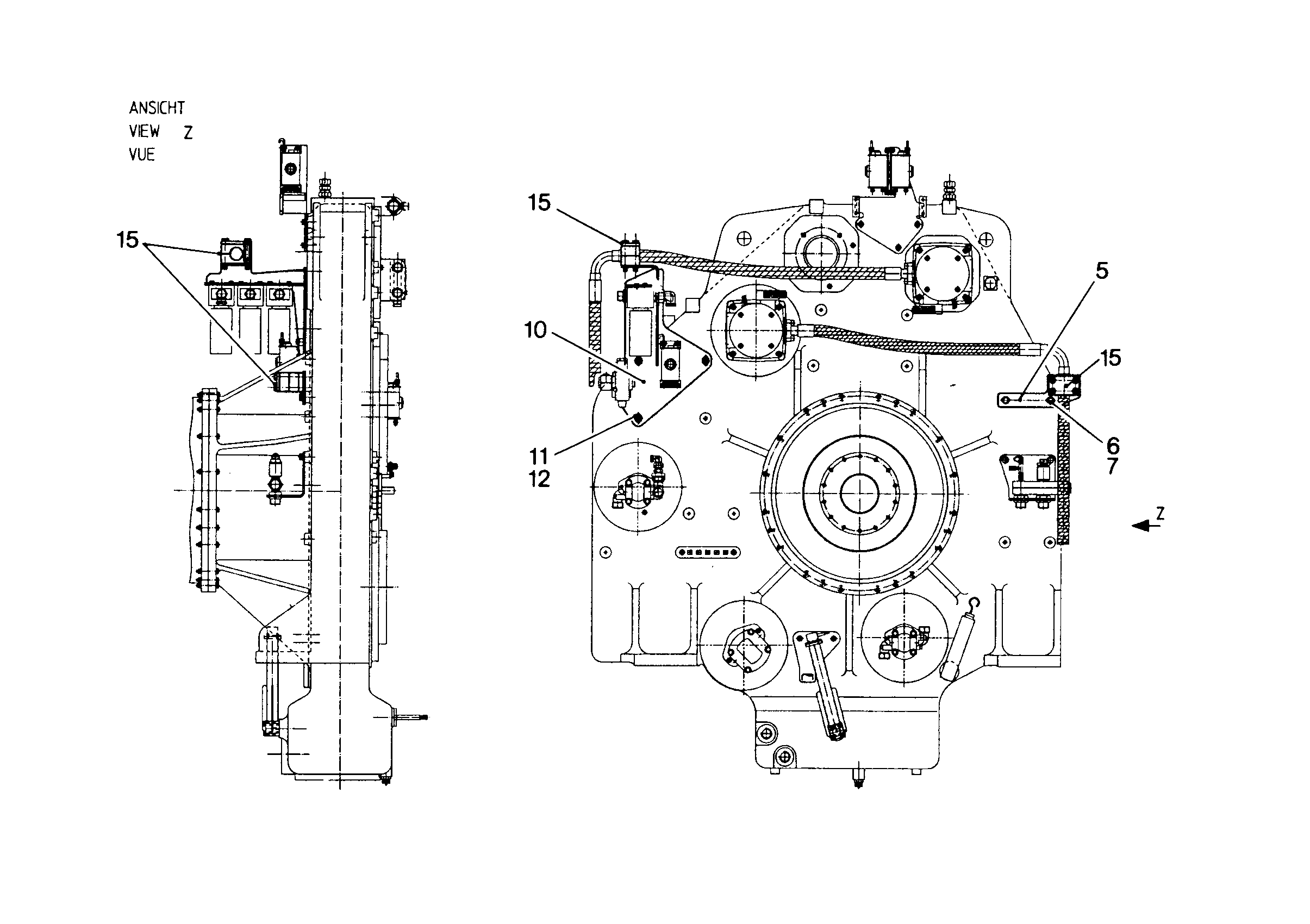 СКОБА ДЛЯ КРЕПЛЕНИЯ ШЛАНГА 9820842 LIEBHERR