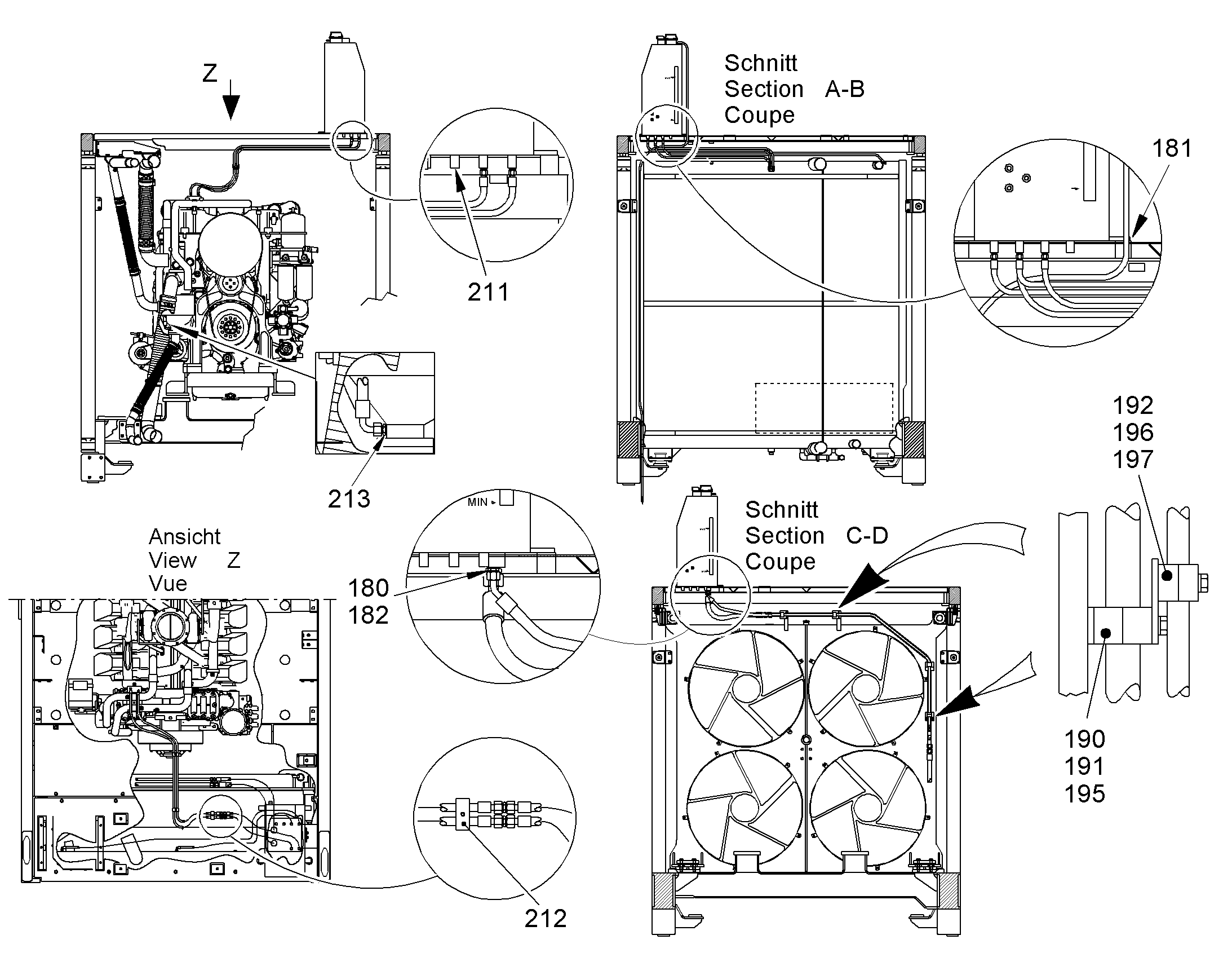 ЗАГЛУШКА РЕЗЬБОВАЯ R3/8' NPT 7372590 LIEBHERR