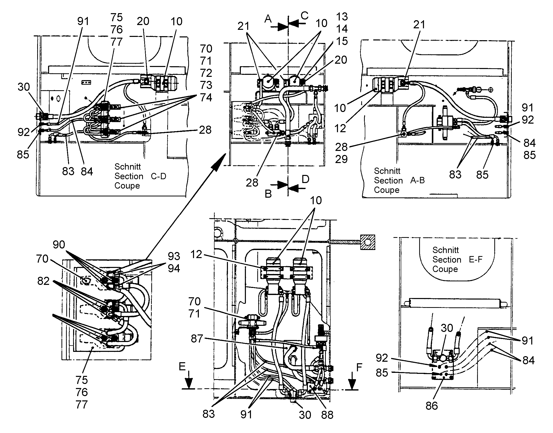 ШЛАНГ 10X750 10000556 LIEBHERR