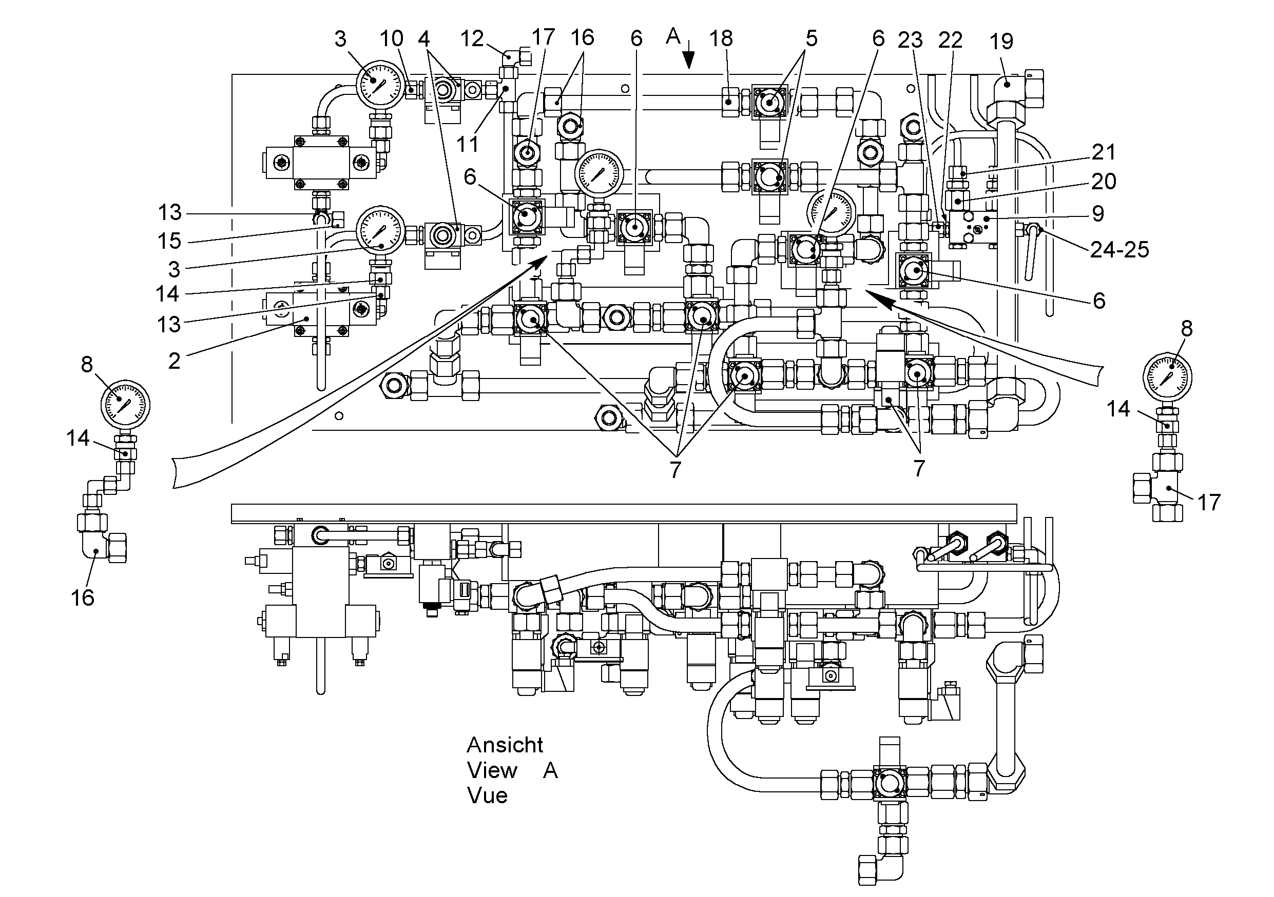 ШТУЦЕР РЕЗЬБОВОЙ GE 20S G1/2A 7372974 LIEBHERR