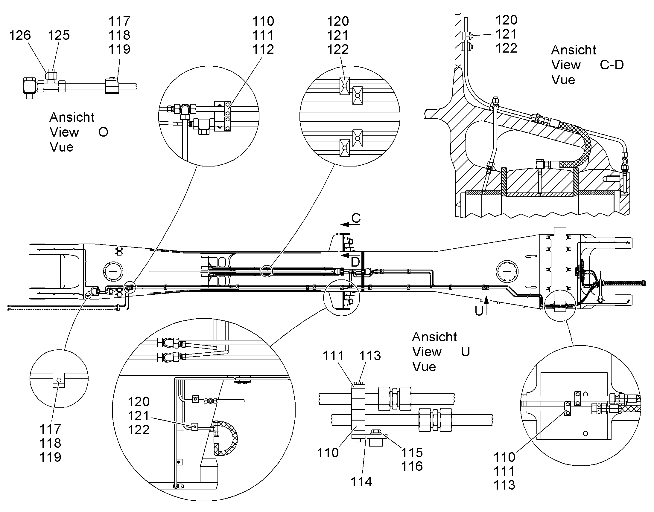 КЛЕММА ПОЛОВИННАЯ AEHNL.DIN 3015 Z 2 R 12 12 PP 7365589 LIEBHERR