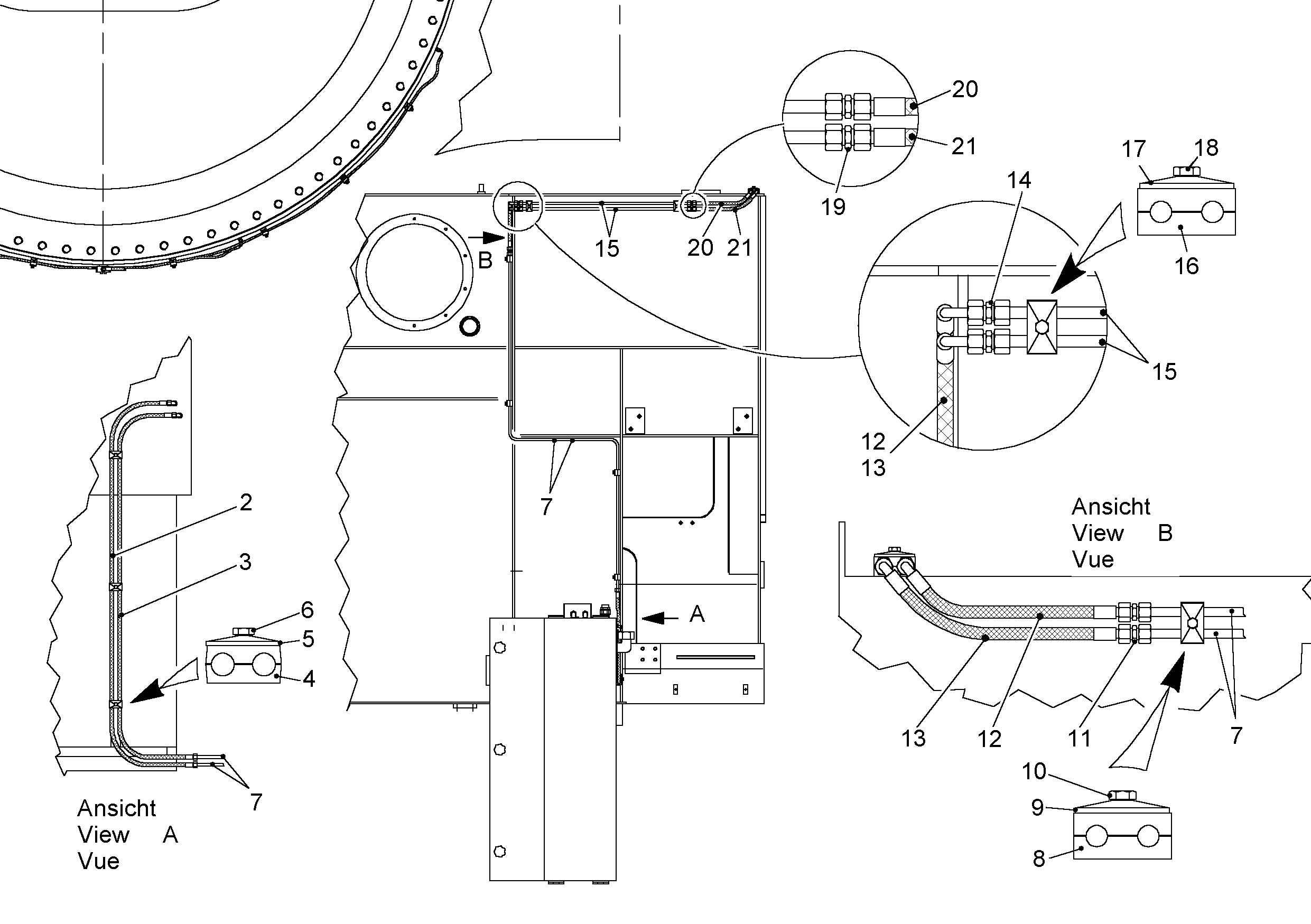 СОЕДИНЕНИЕ РЕЗЬБОВОЕ G 12L M18X1,5 4600747 LIEBHERR