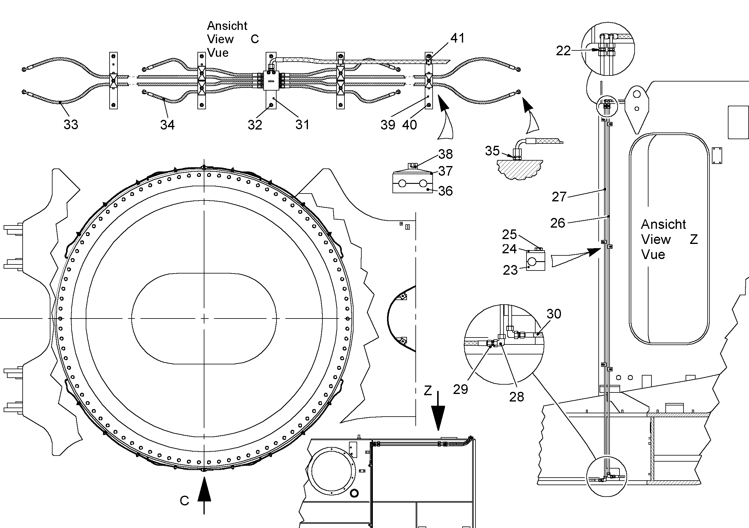 СОЕДИНЕНИЕ РЕЗЬБОВОЕ W 12L 4901565 LIEBHERR
