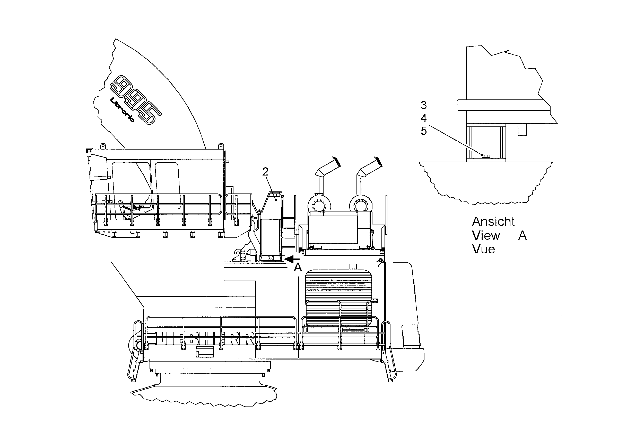 КОНТЕЙНЕР ПРЯМОУГОЛЬНЫЙ 5617596 LIEBHERR
