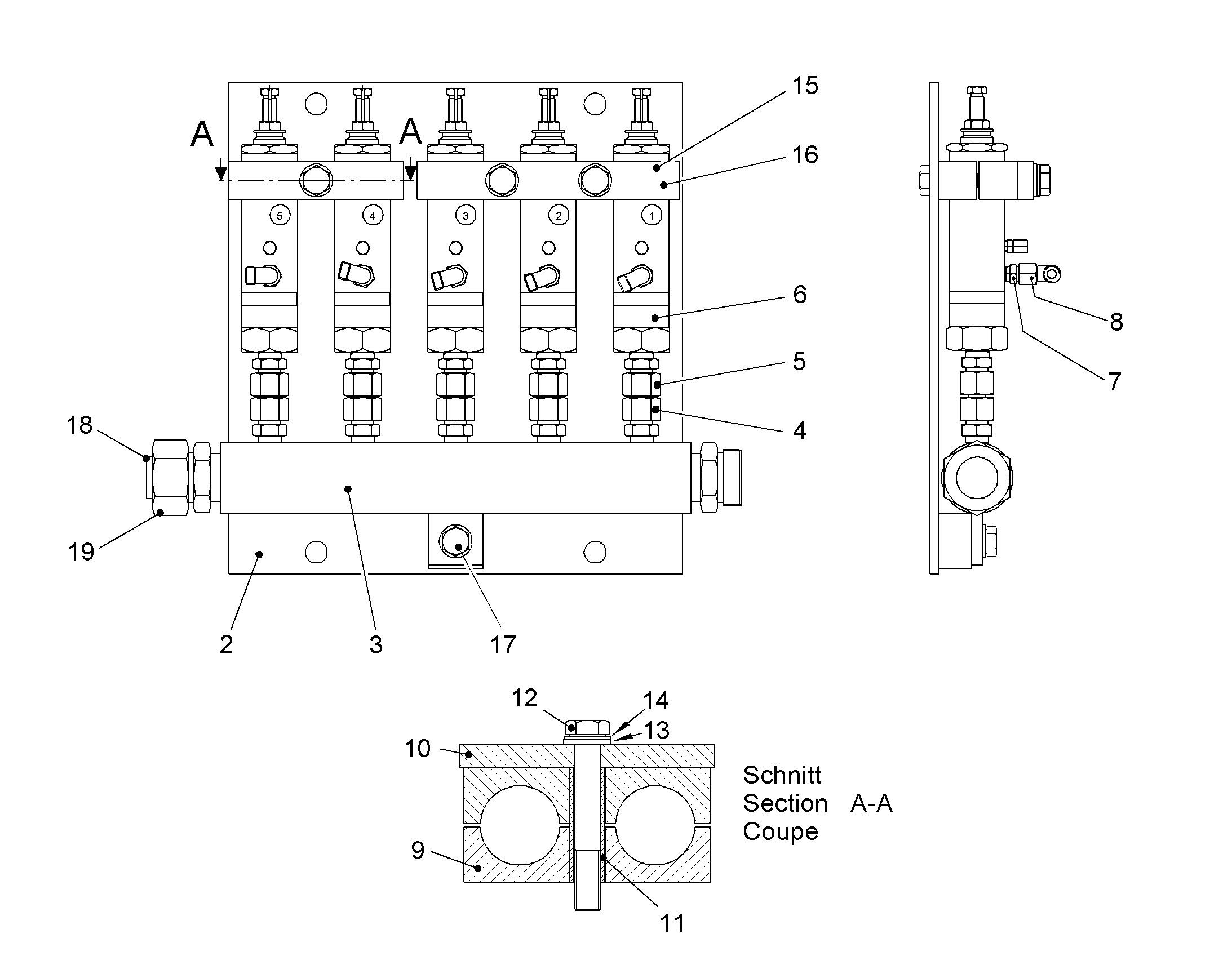 ПОЛУХОМУТИК d=25 9895500 LIEBHERR