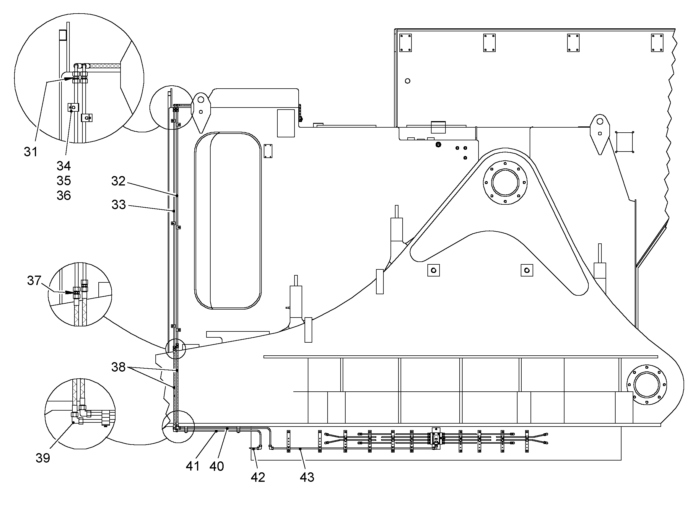 СМАЗОЧНАЯ ЛИНИЯ, КОМПЛЕКТ 9861820 LIEBHERR