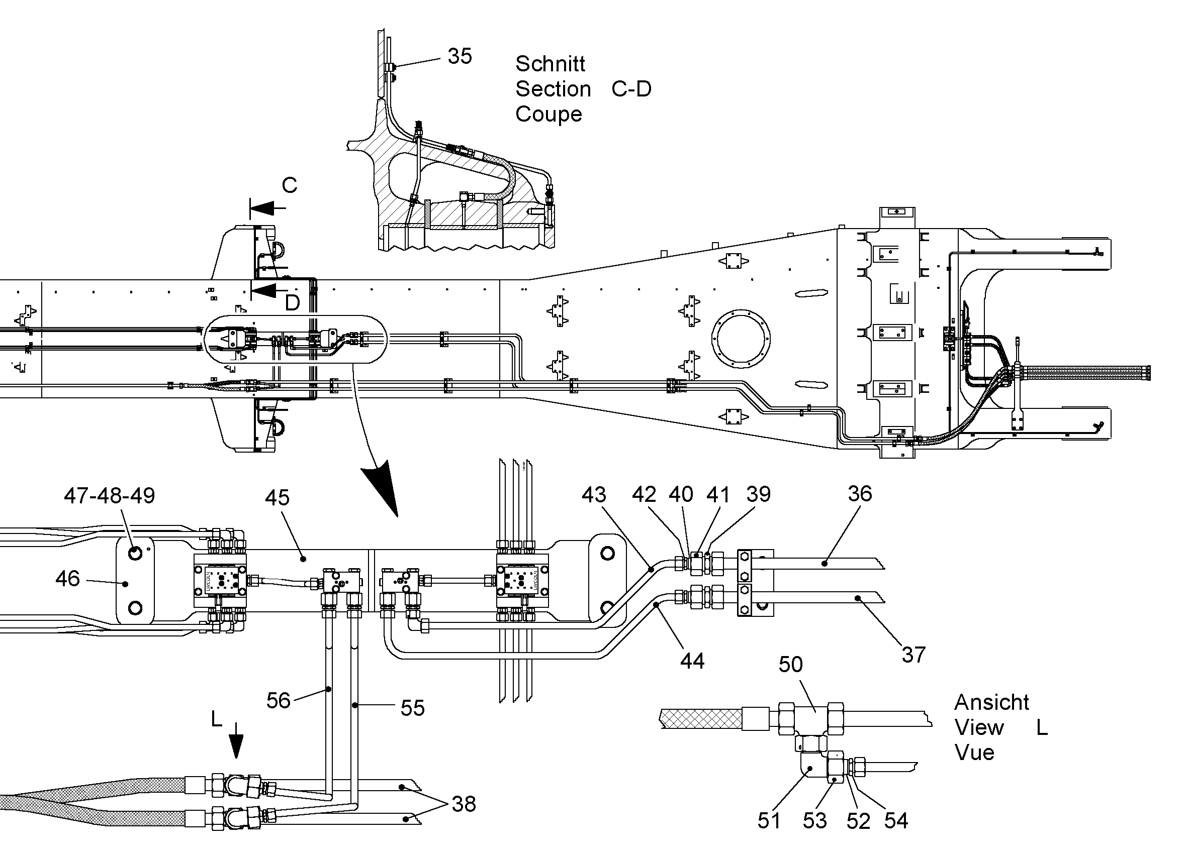 МАСЛОПРОВОД 9862067 LIEBHERR