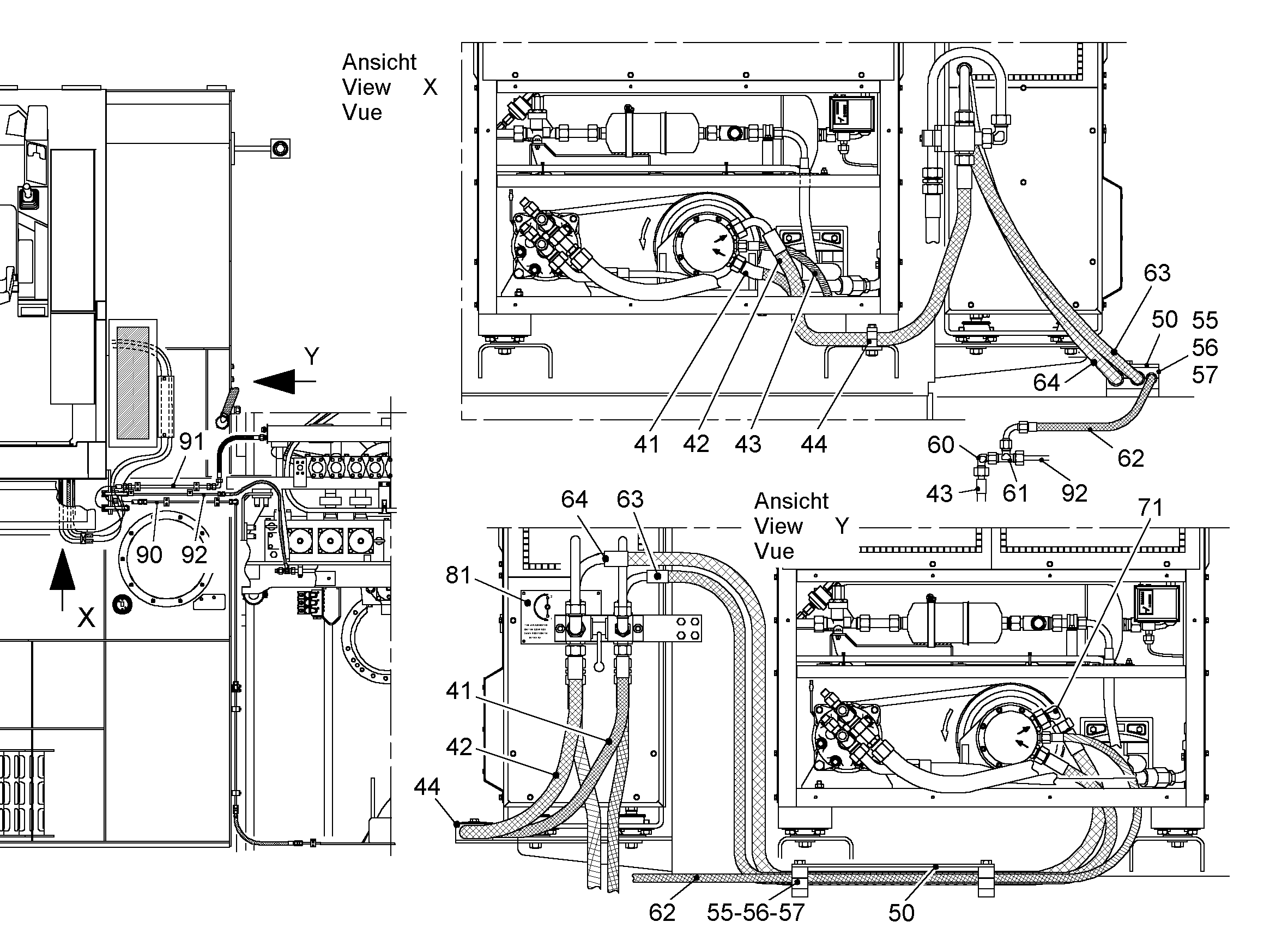 ПОЛУХОМУТИК 9803795 LIEBHERR