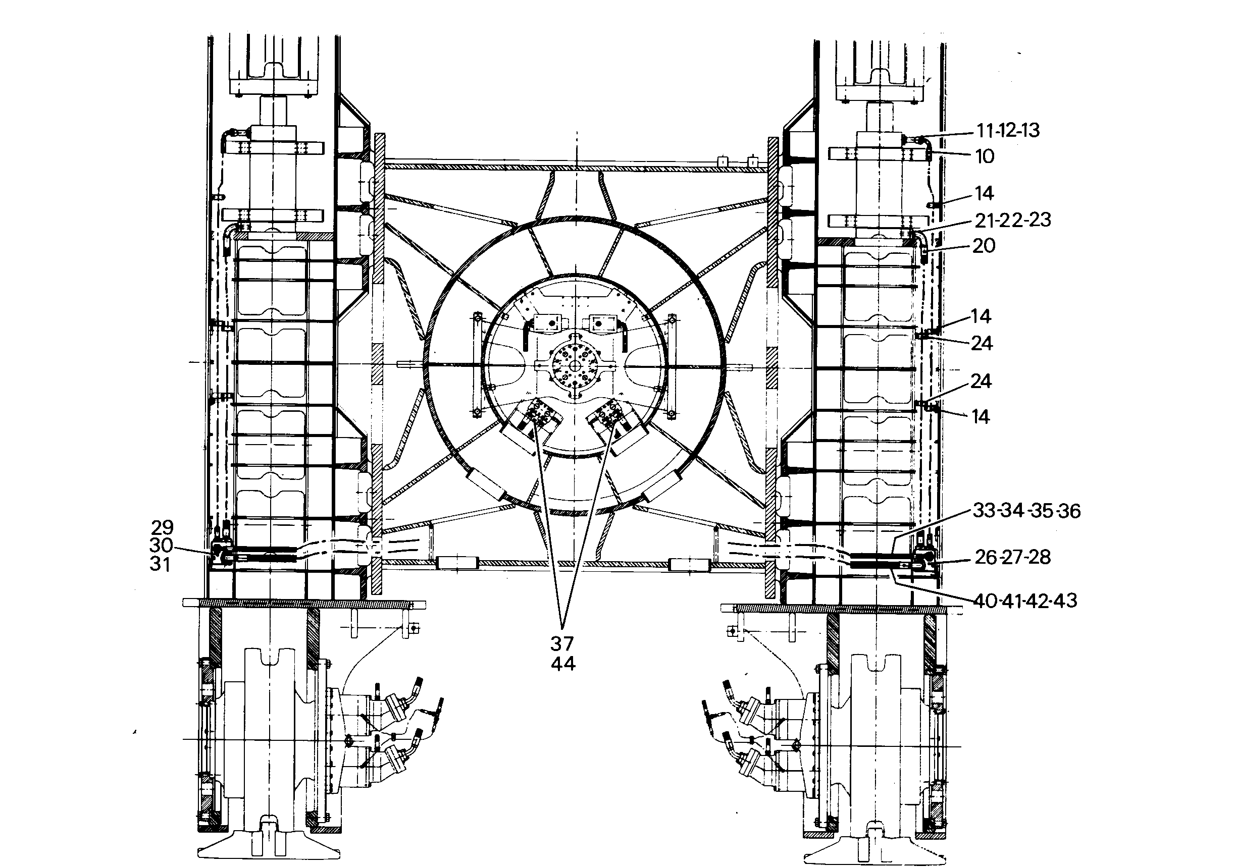 ШЛАНГ 25X3870 5613083 LIEBHERR