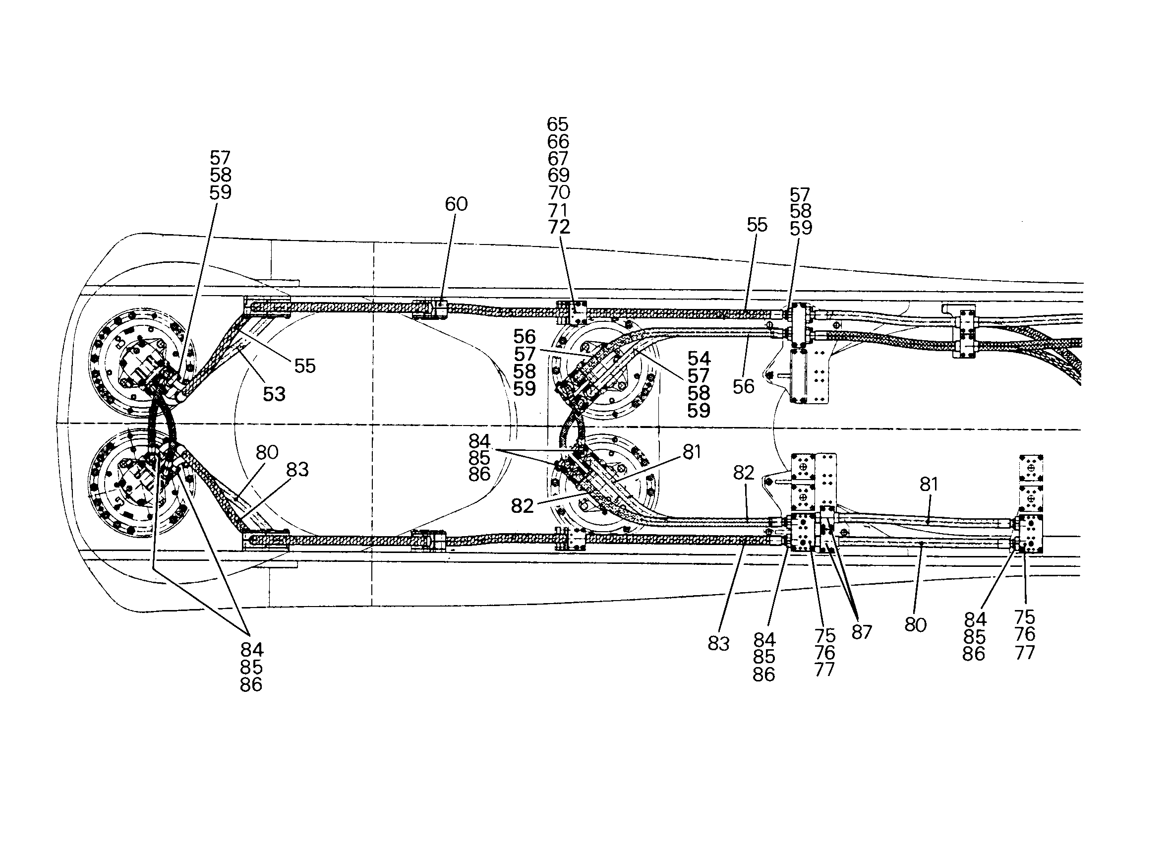 ШПИЛЬКА DIN 939 M12X240 10.9 FLZN 10030468 LIEBHERR