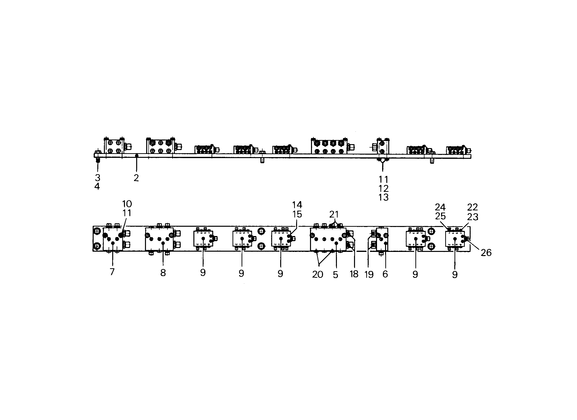 РАСПРЕДЕЛИТЕЛЬ ДВОЙНОЙ 5613528 LIEBHERR