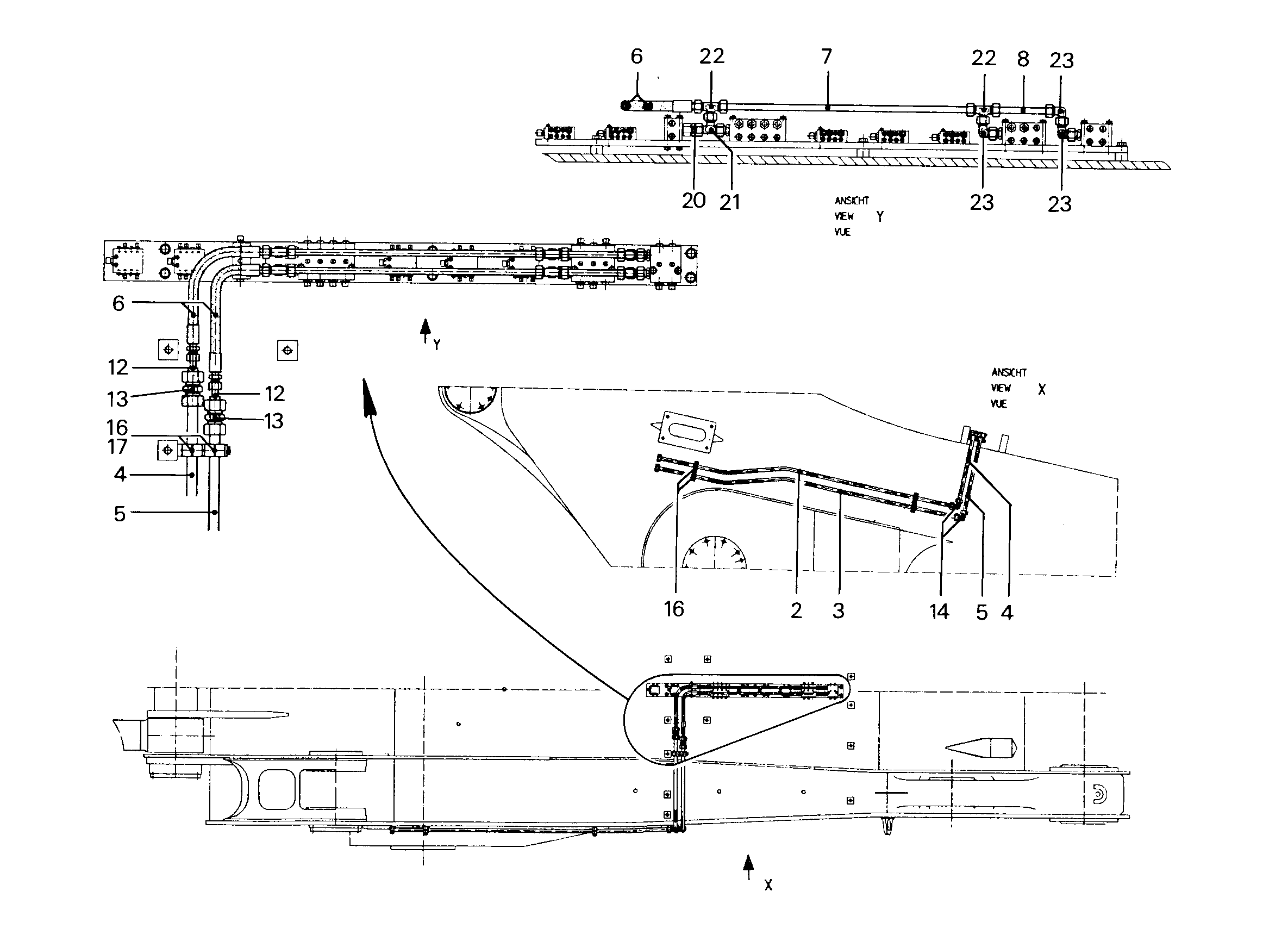 ШТУЦЕР РЕДУКЦИОННЫЙ РЕЗЬБОВОЙ 9686455 LIEBHERR