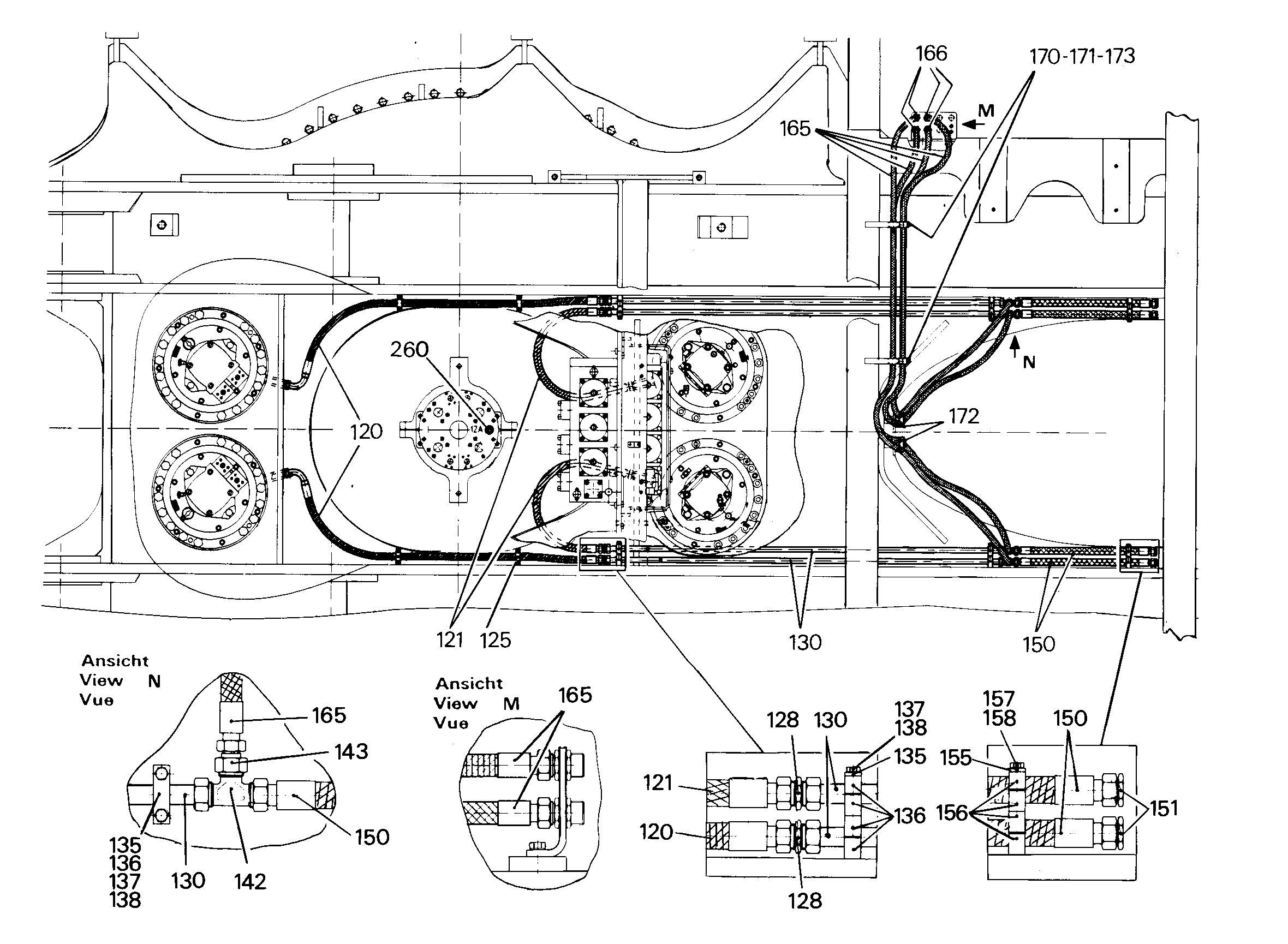 БОЛТ С ШЕСТИГРАННОЙ ГОЛОВКОЙ ISO 4014 M10X115 10.9 FLZN 10299622 LIEBHERR