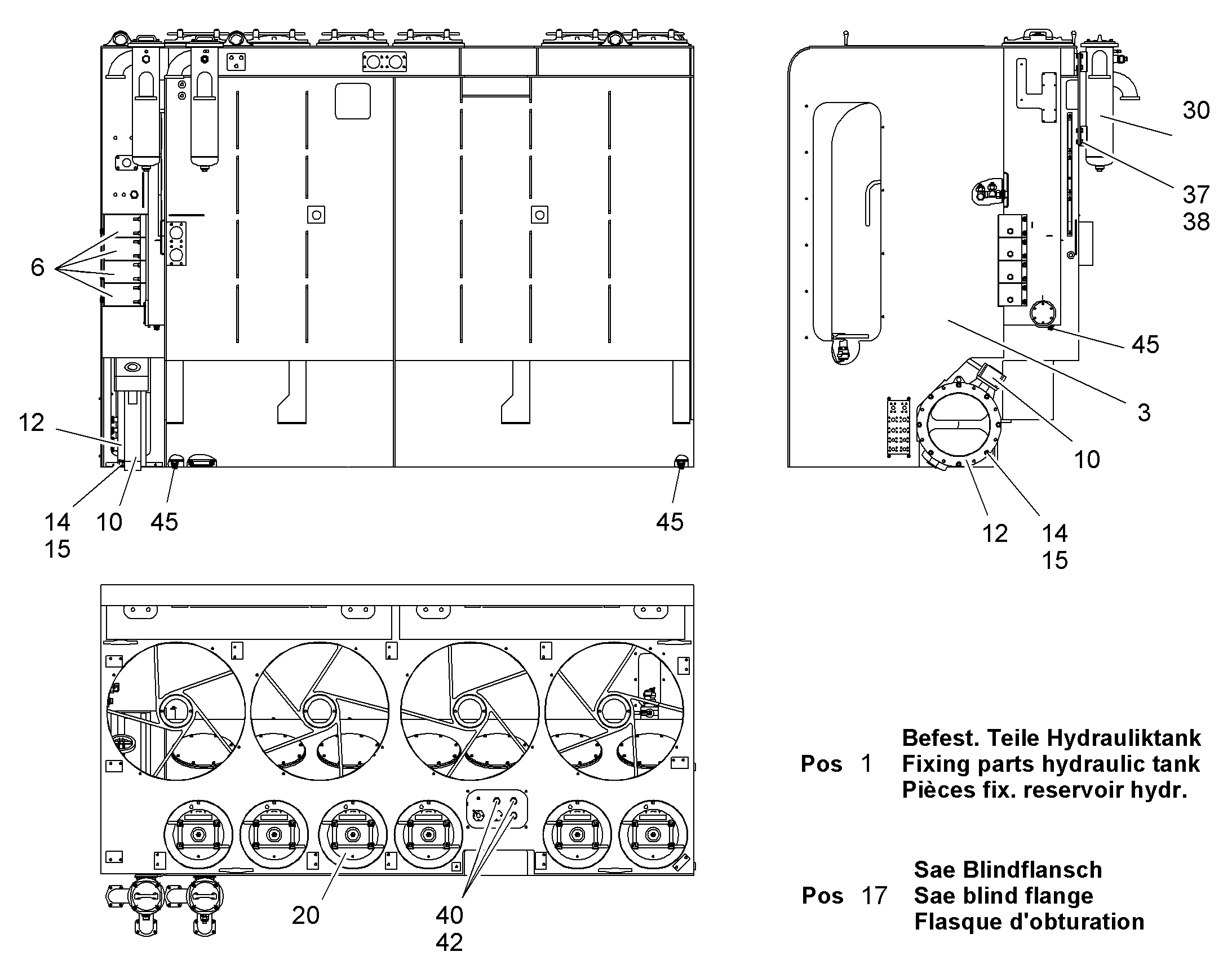 ФИЛЬТР СЛИВНОЙ 20/5µm 5611287 LIEBHERR