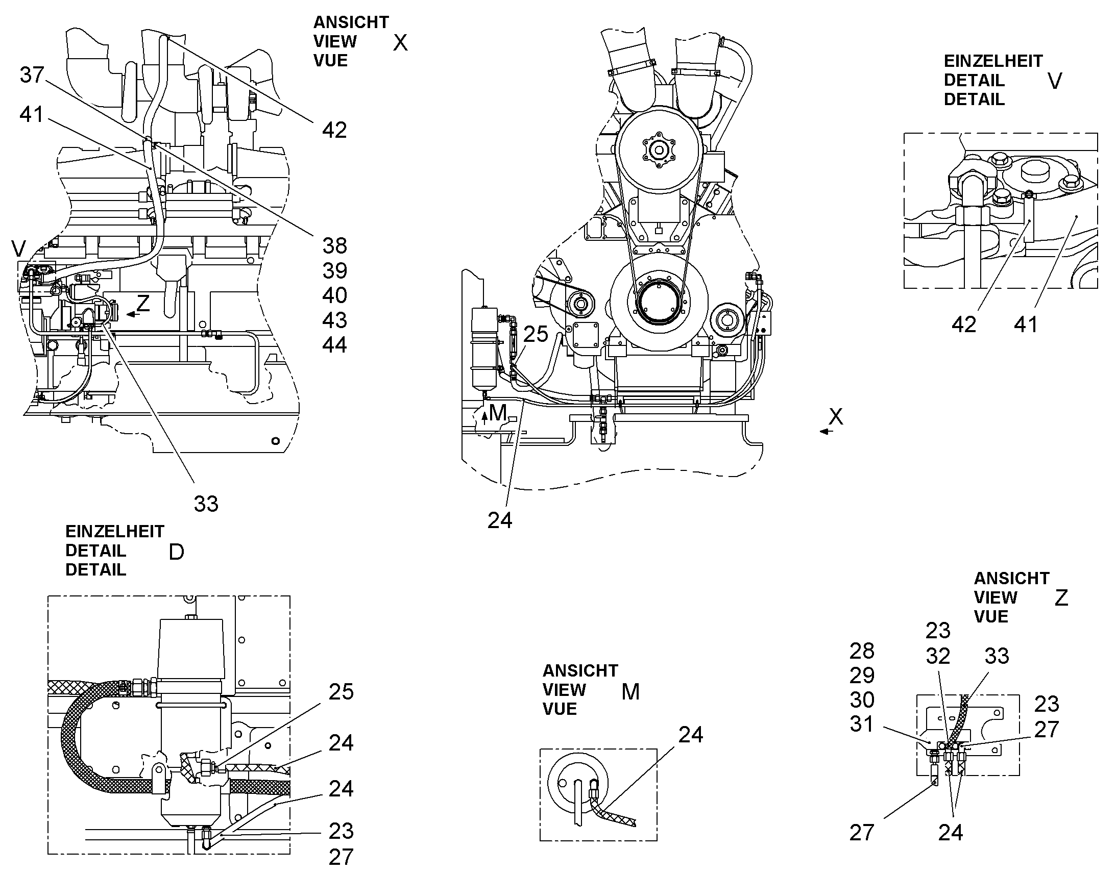 УГЛОВОЙ ПРОФИЛЬ 10378048 LIEBHERR