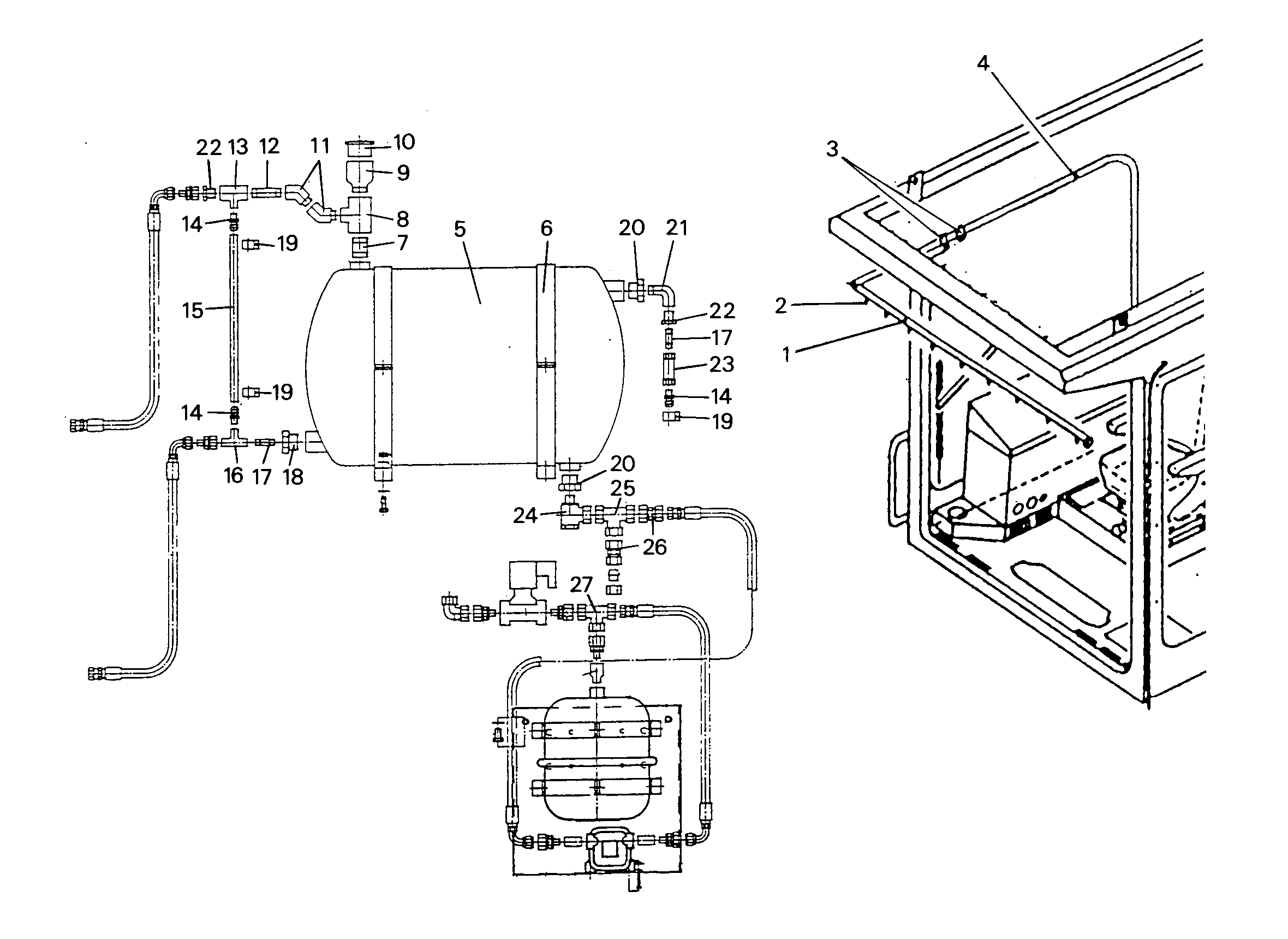 УГЛОВОЙ ПРОФИЛЬ 3/4' 45° 7371440 LIEBHERR