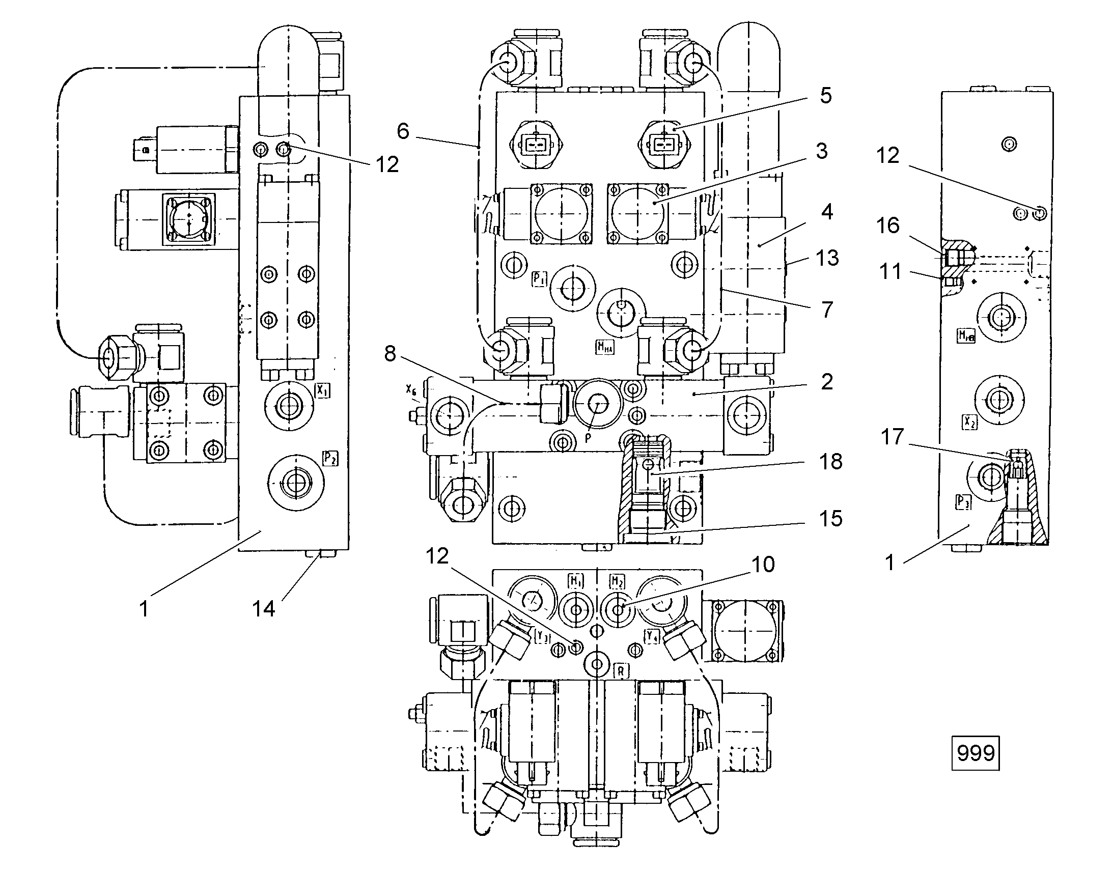 ЗАГЛУШКА РЕЗЬБОВАЯ 7372706 LIEBHERR