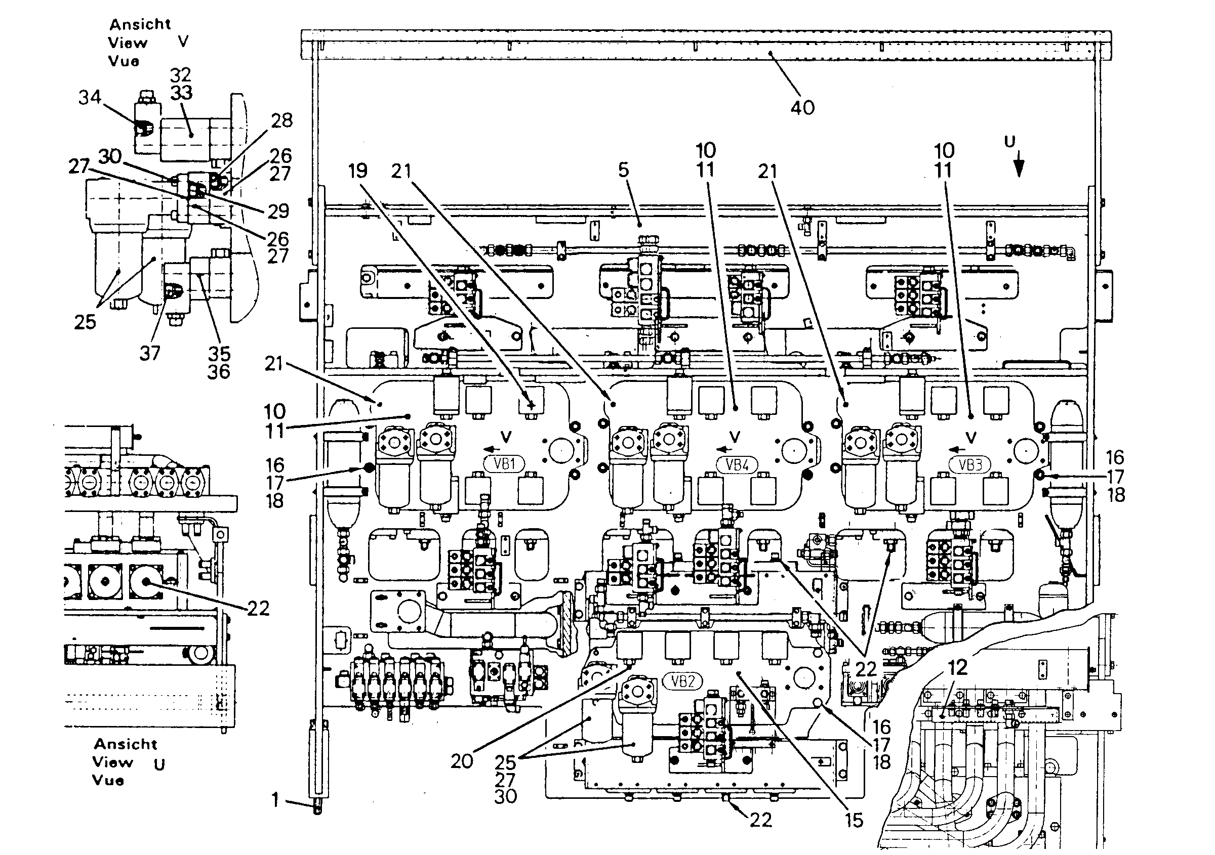 УГЛОВОЙ ПРОФИЛЬ 9825759 LIEBHERR