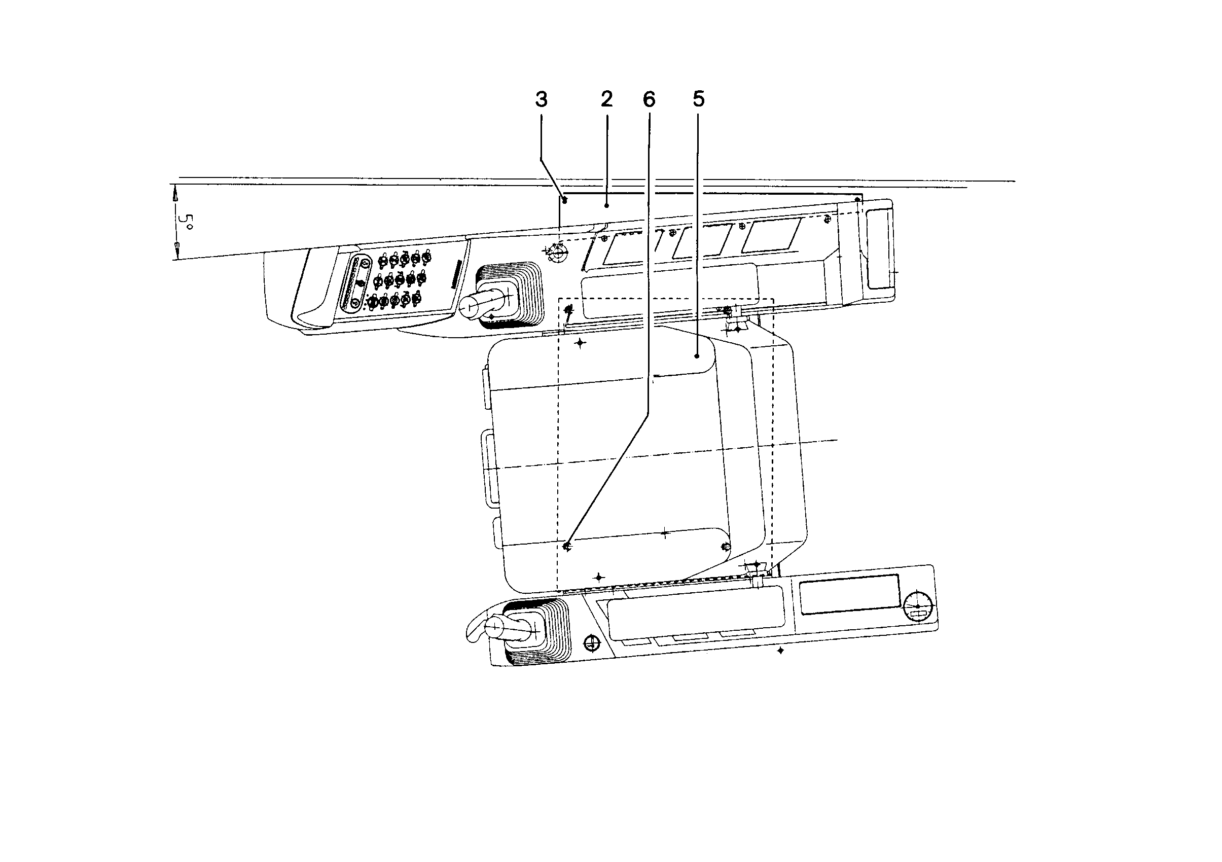 ПРОМЕЖУТОЧНАЯ ПЛАНКА 9867479 LIEBHERR