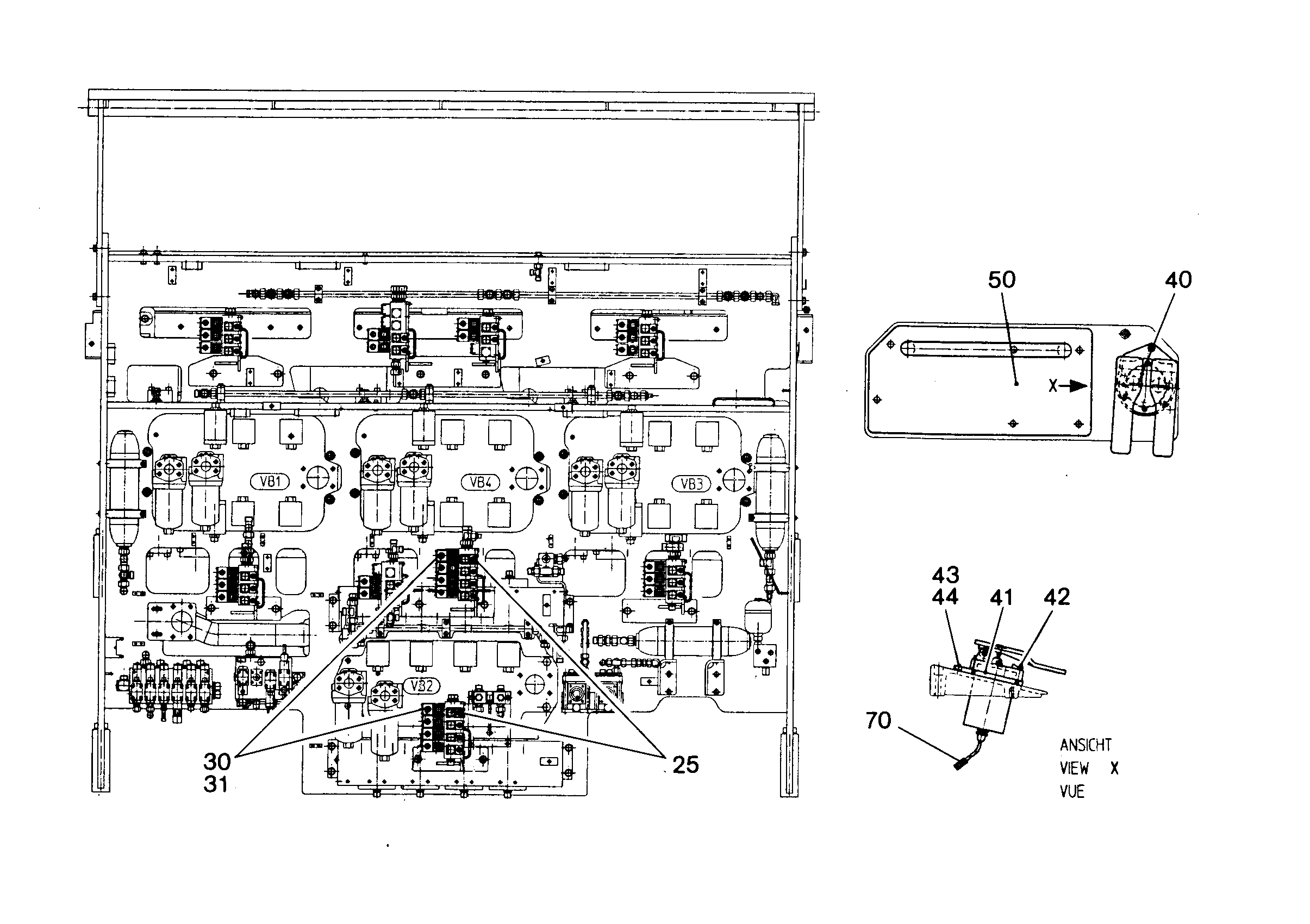 КОМПЛЕКТ ДЕТАЛЕЙ 5614774 9016846 LIEBHERR