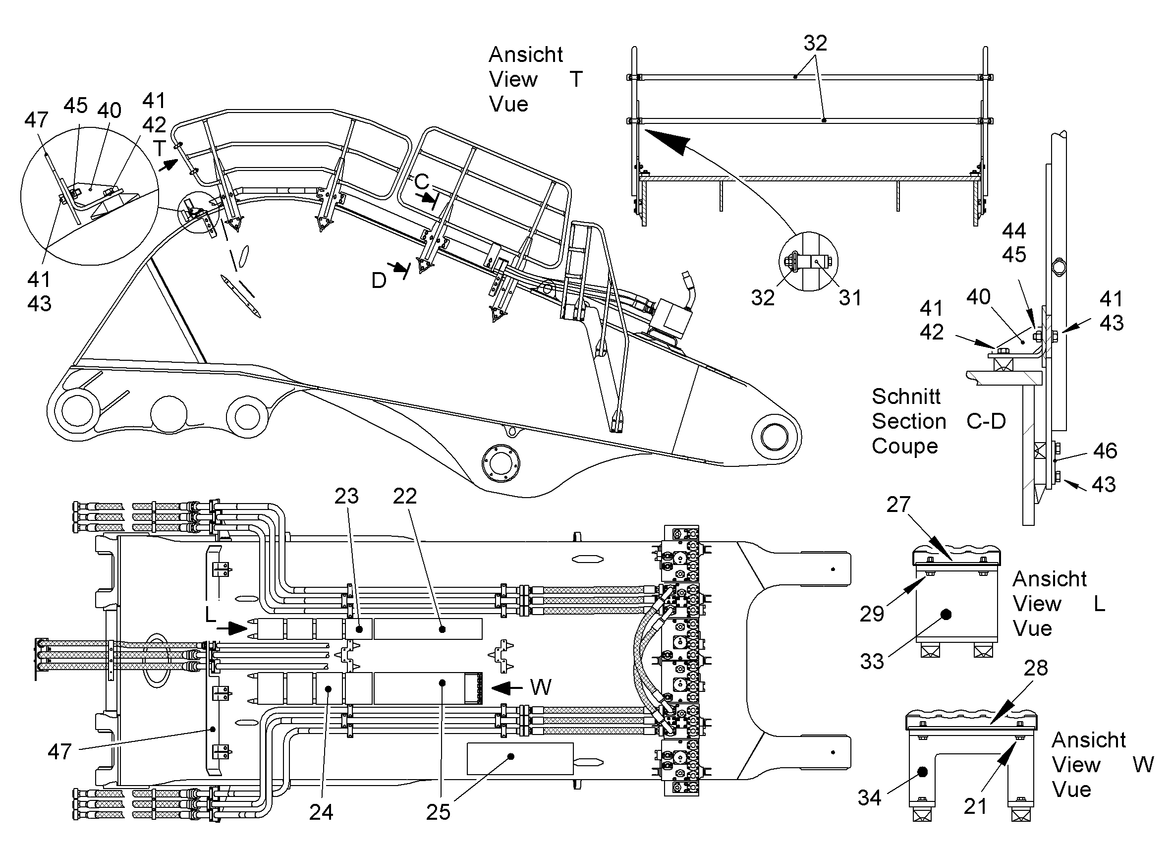 ЭЛЕМЕНТЫ МОНТАЖНЫЕ 9826005 LIEBHERR