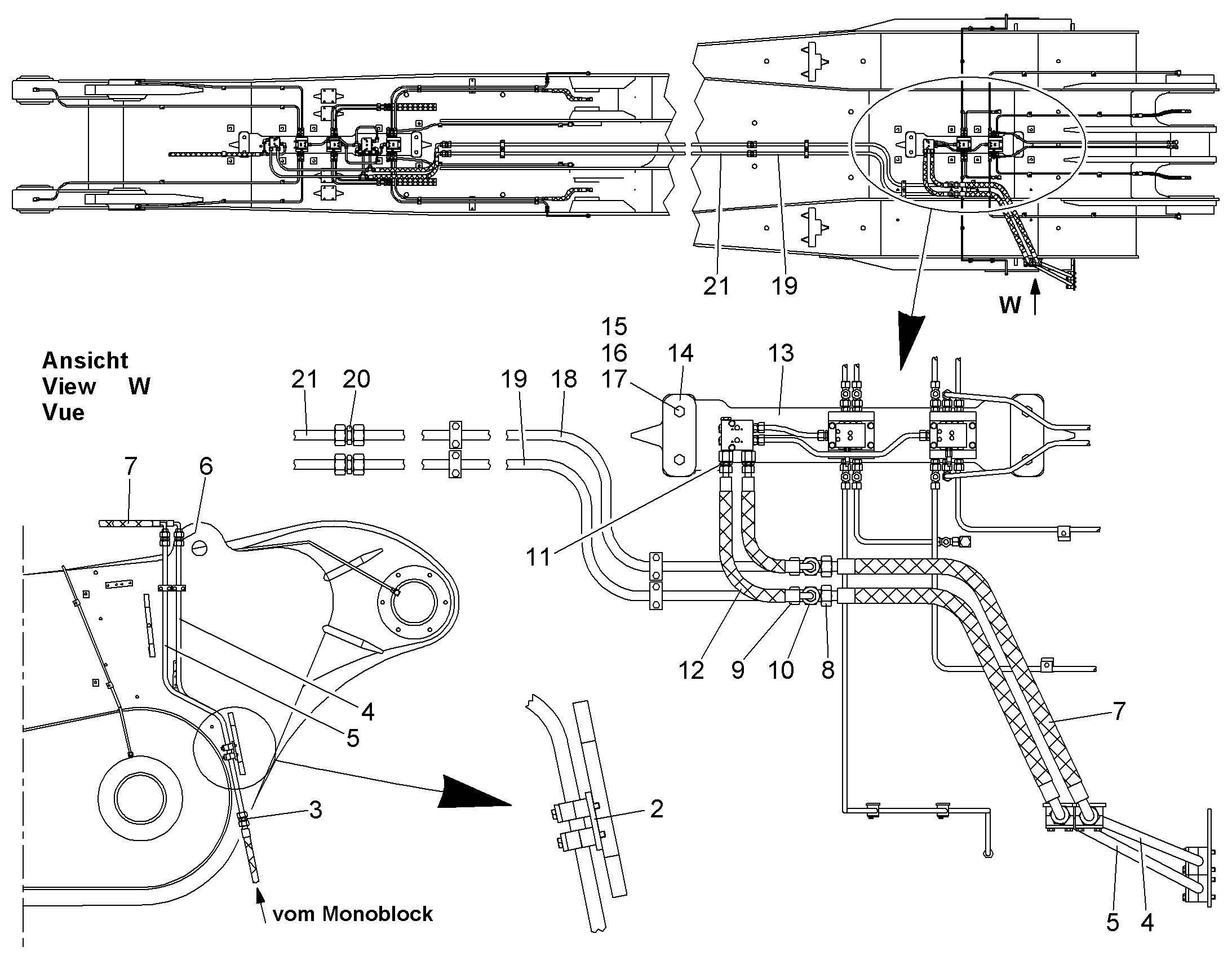 ШЛАНГ 12X460 5617692 LIEBHERR