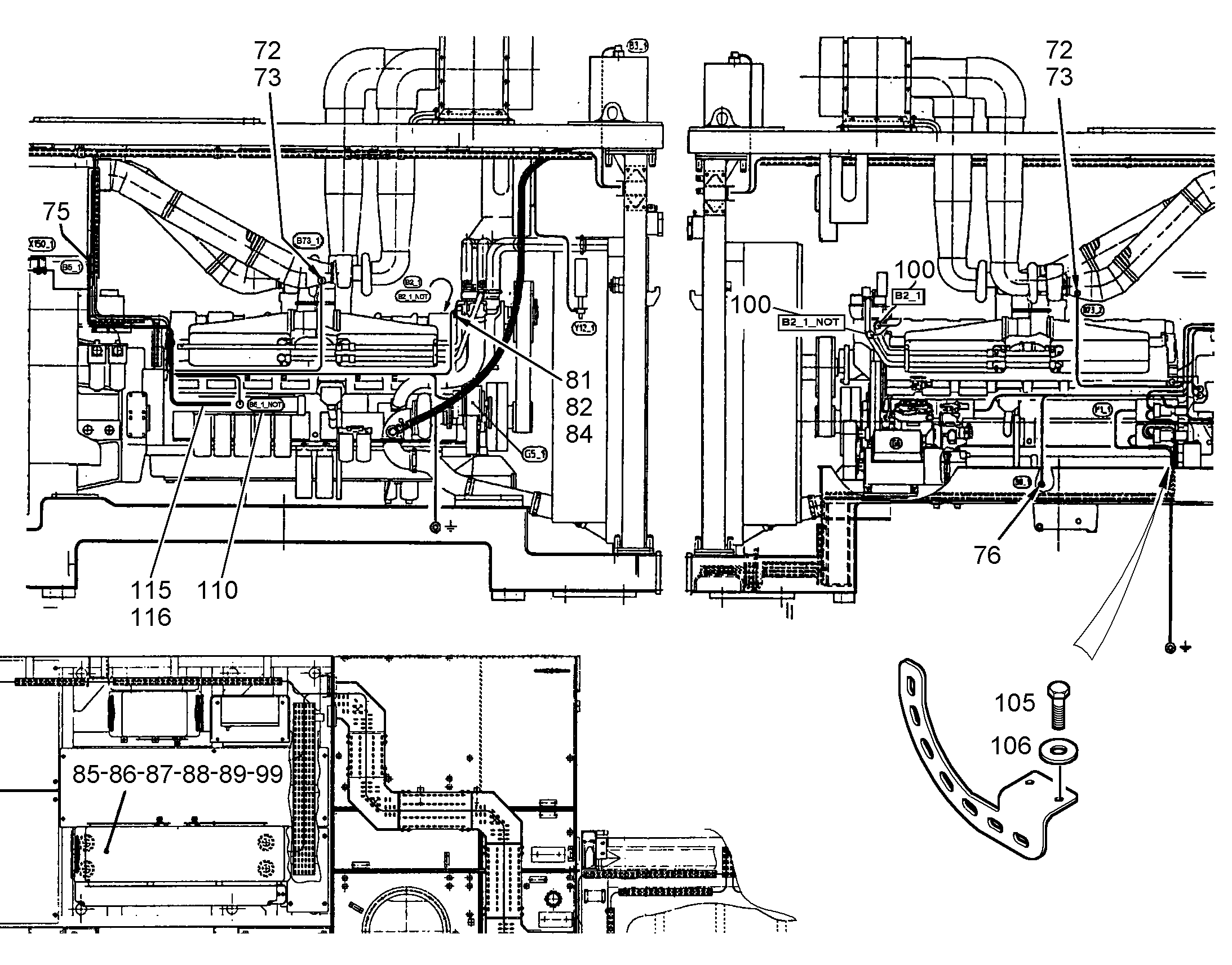 ПЕРЕКЛЮЧАТЕЛЬ УРОВНЯ 6203985 LIEBHERR