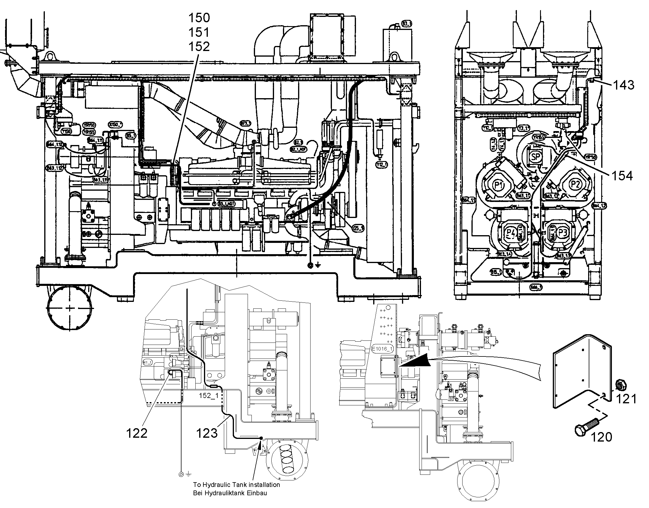 КОМПЛЕКТ КАБЕЛЕЙ 3G 10014263 LIEBHERR