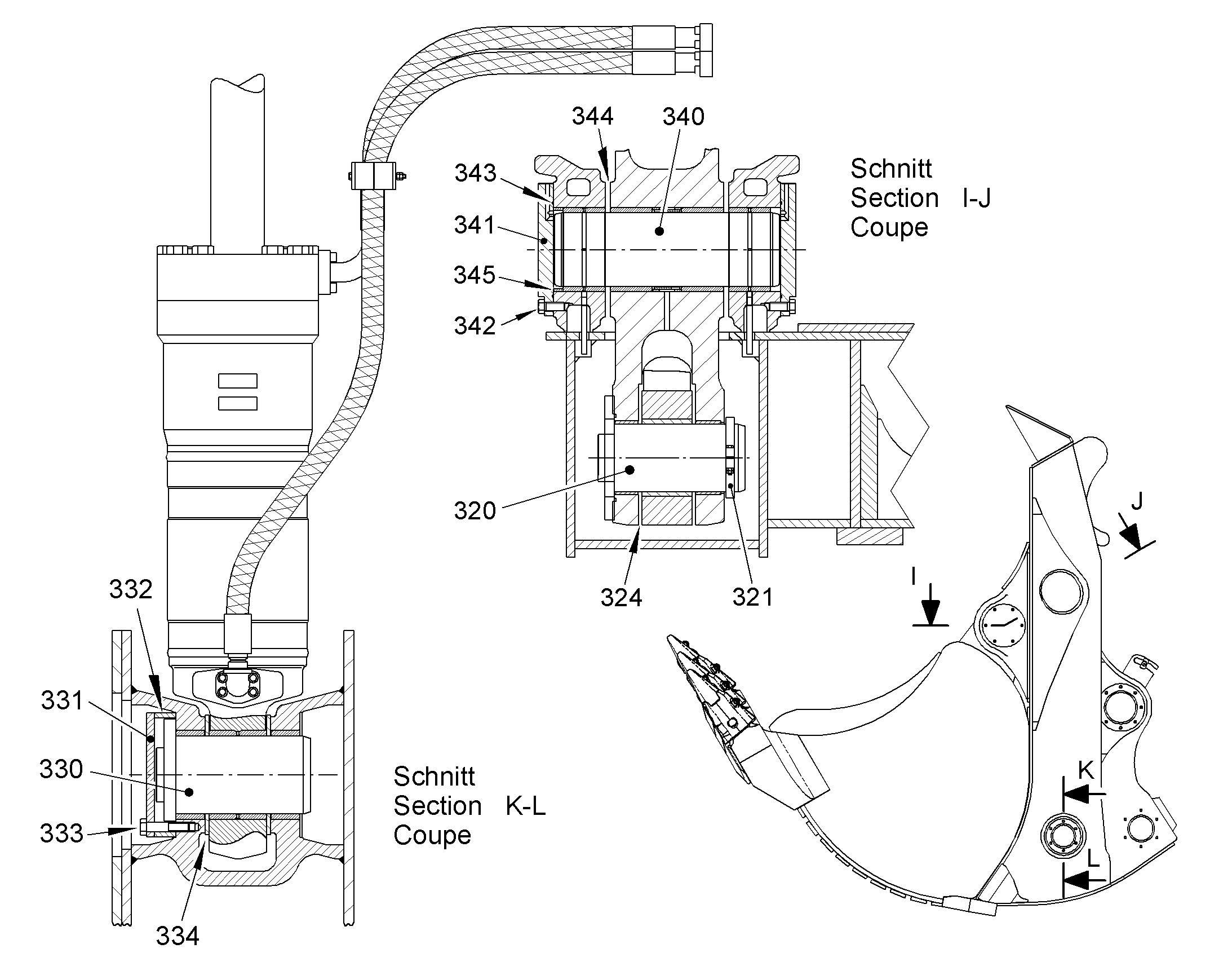 СКОБА 9827001 LIEBHERR