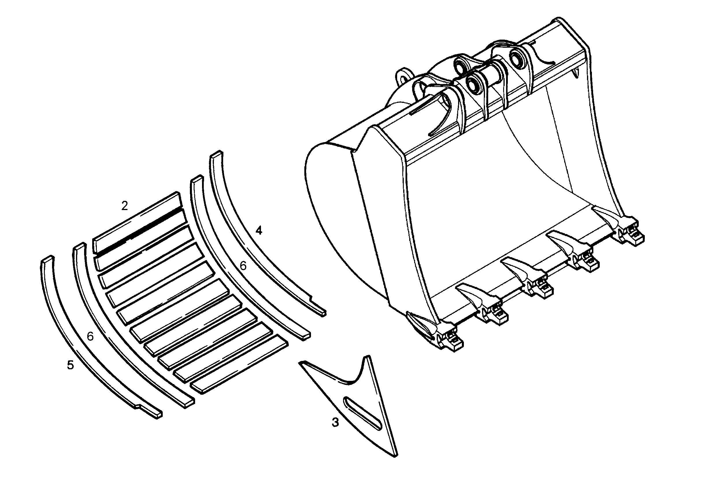 ПЛАНКА 9374297 LIEBHERR