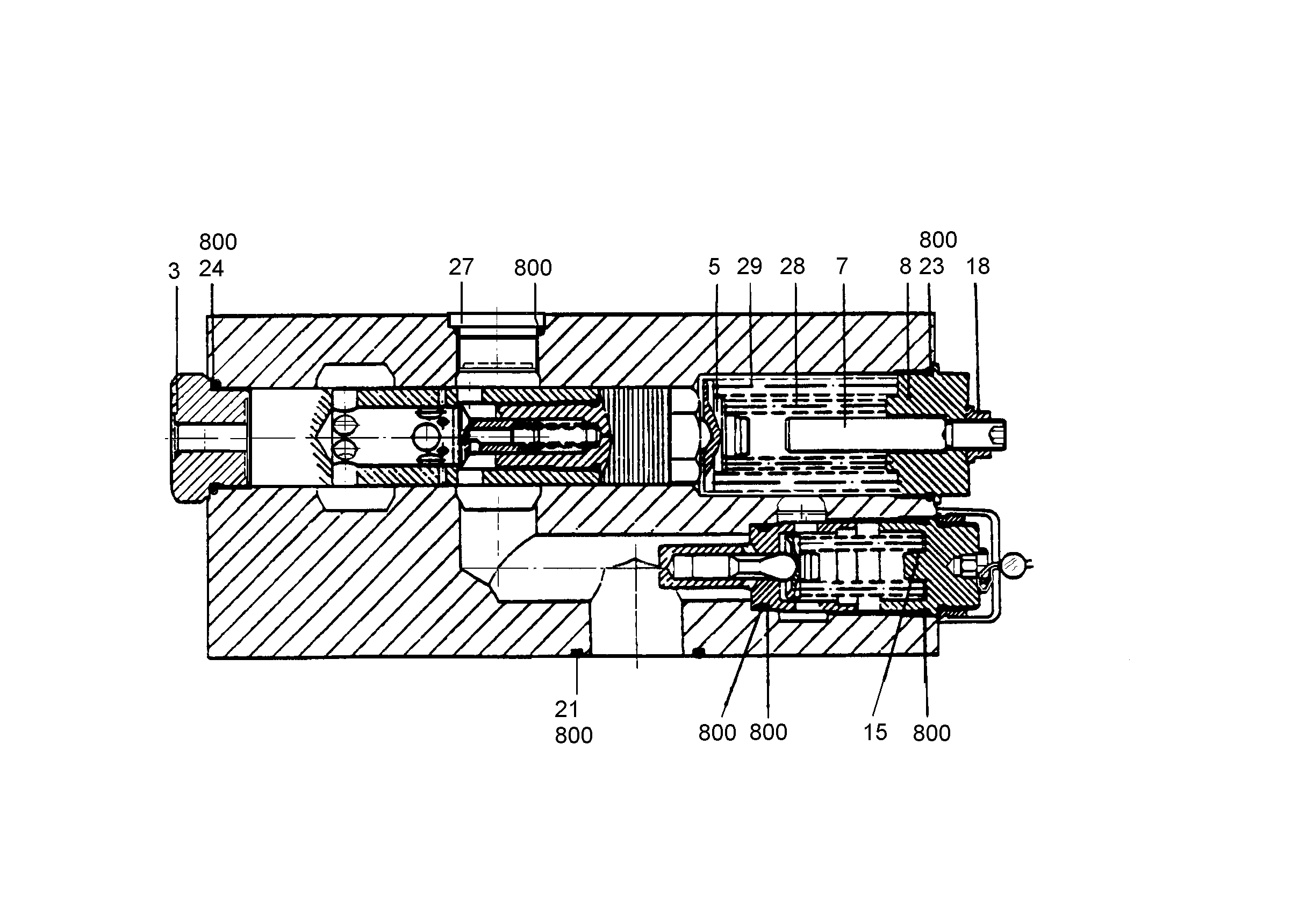 КОМПЛЕКТ УПЛОТНЕНИЙ КЛАПАНА 5606460 LIEBHERR