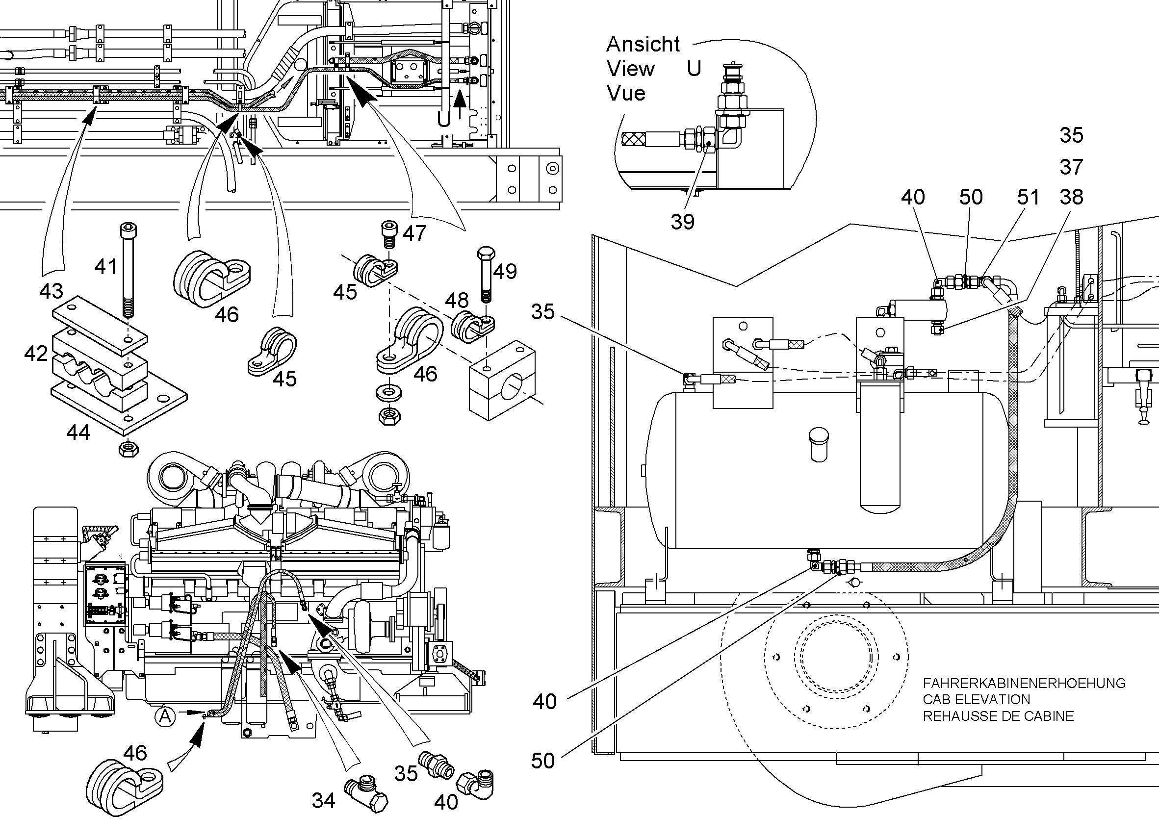 СКОБА d=20-26 9983562 LIEBHERR