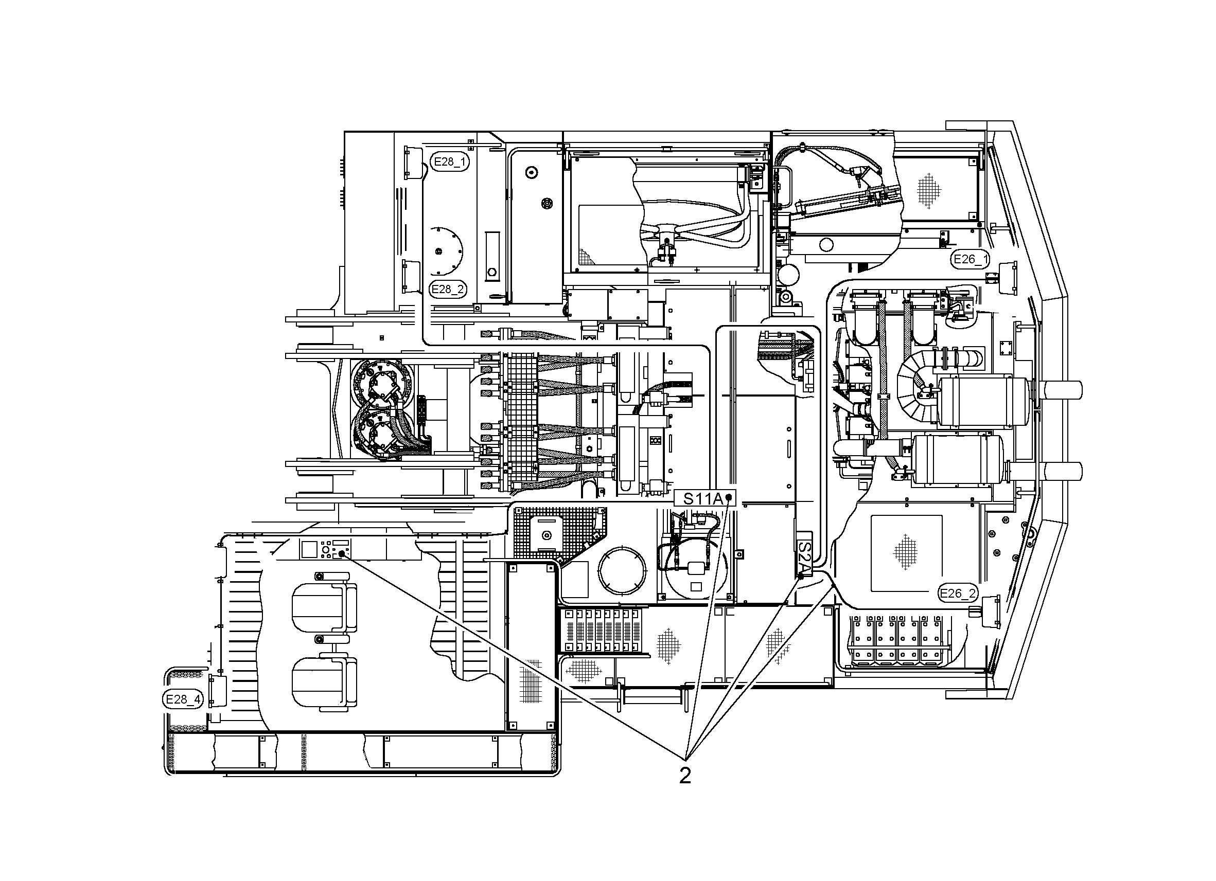 ПРОЖЕКТОР ДОП. 9863668 LIEBHERR
