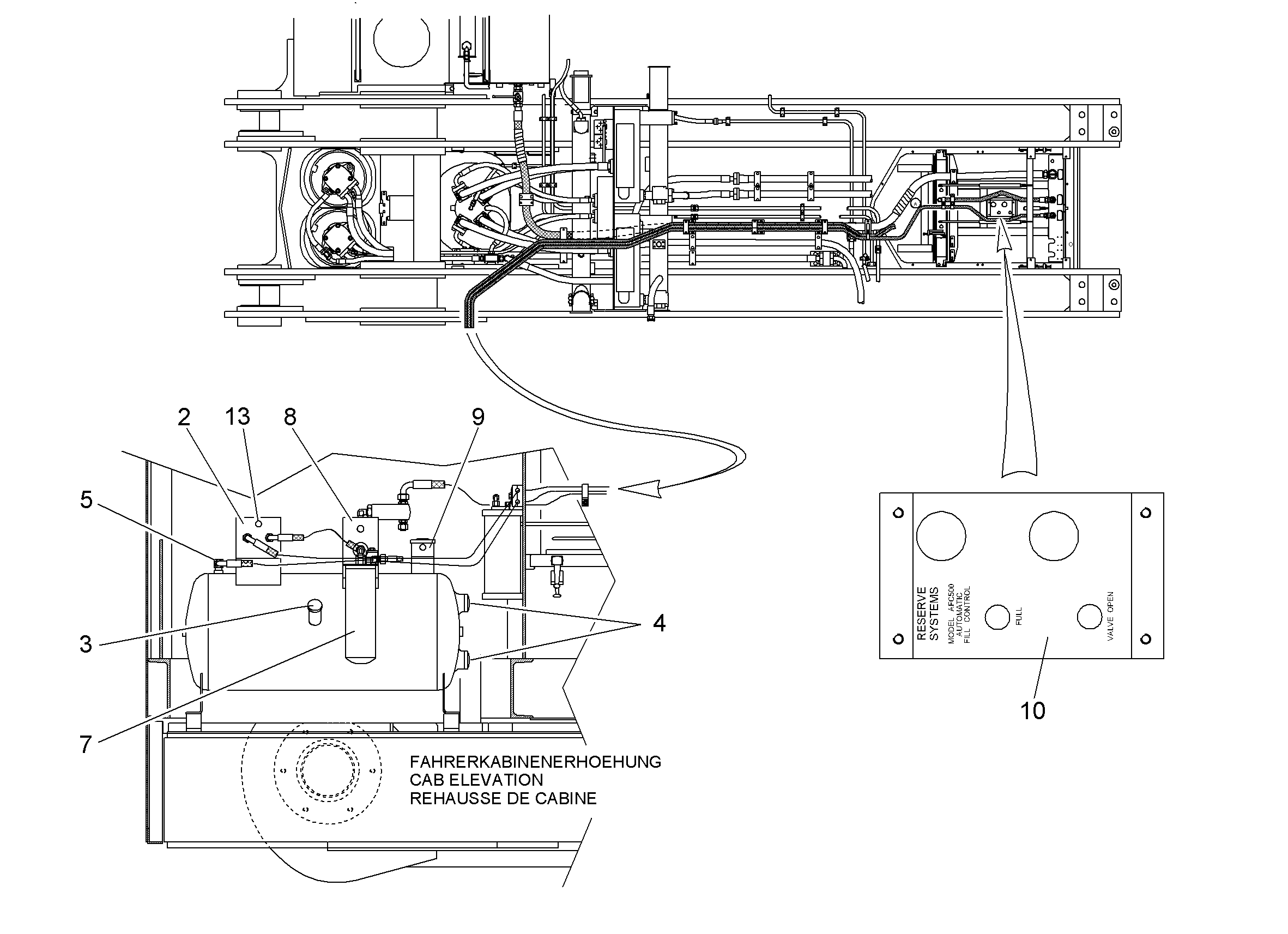 УКАЗАТЕЛЬ УРОВНЯ МАСЛА 10001249 LIEBHERR