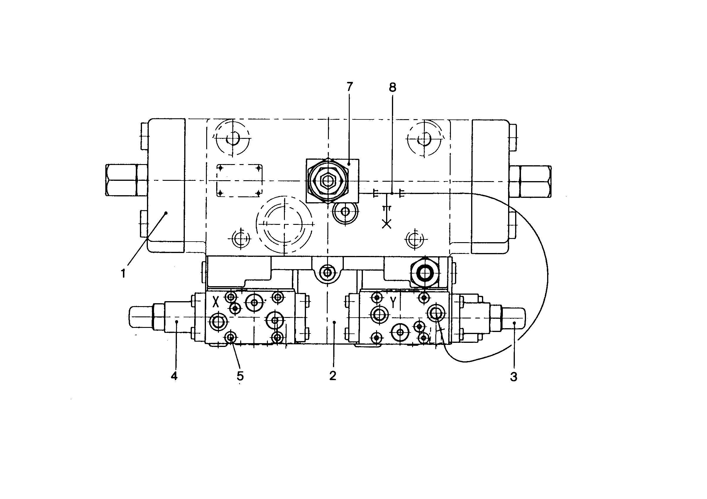 СХЕМА ТРУБОПРОВОДА 7373545 LIEBHERR