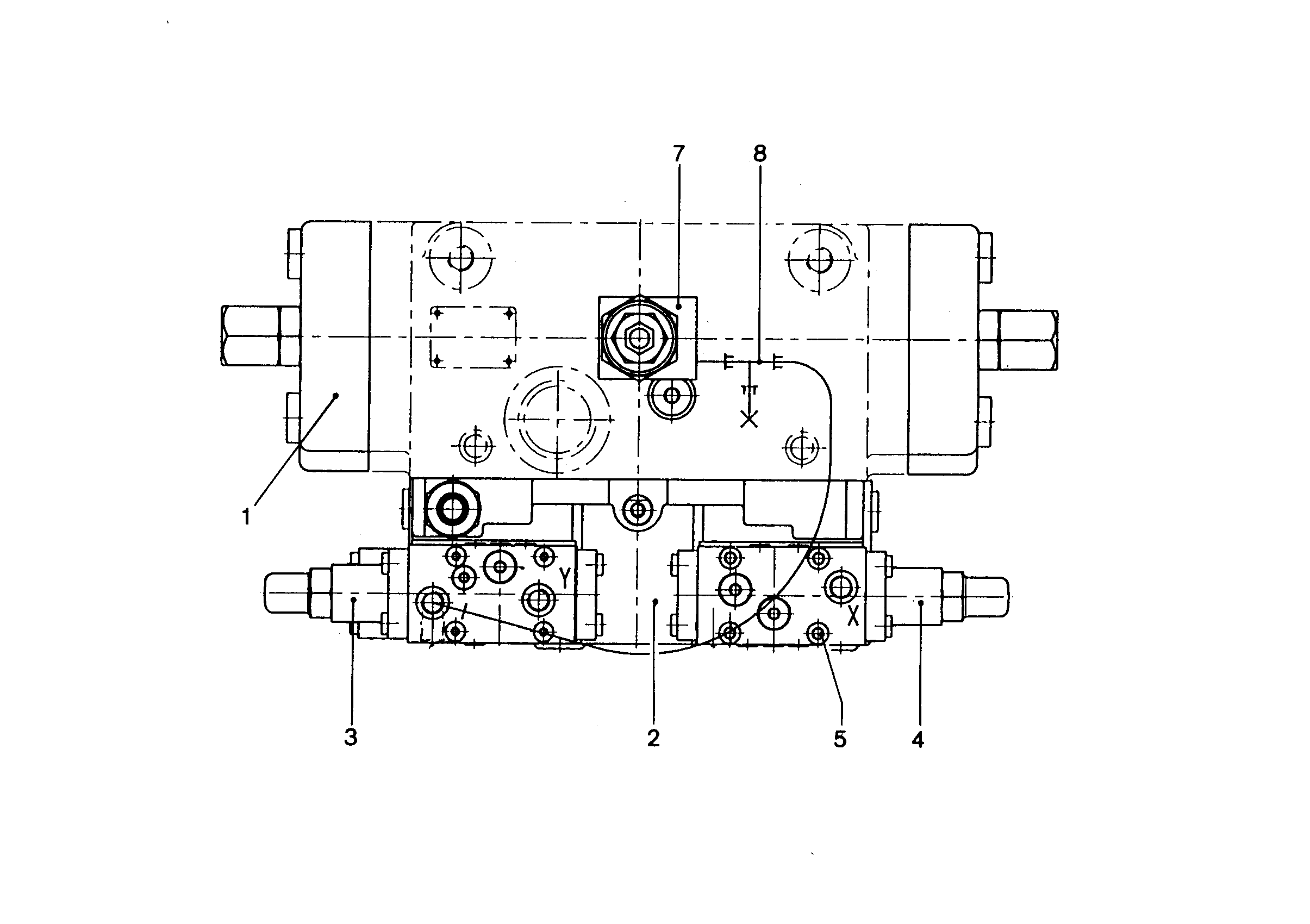 СХЕМА ТРУБОПРОВОДА 5618187 LIEBHERR