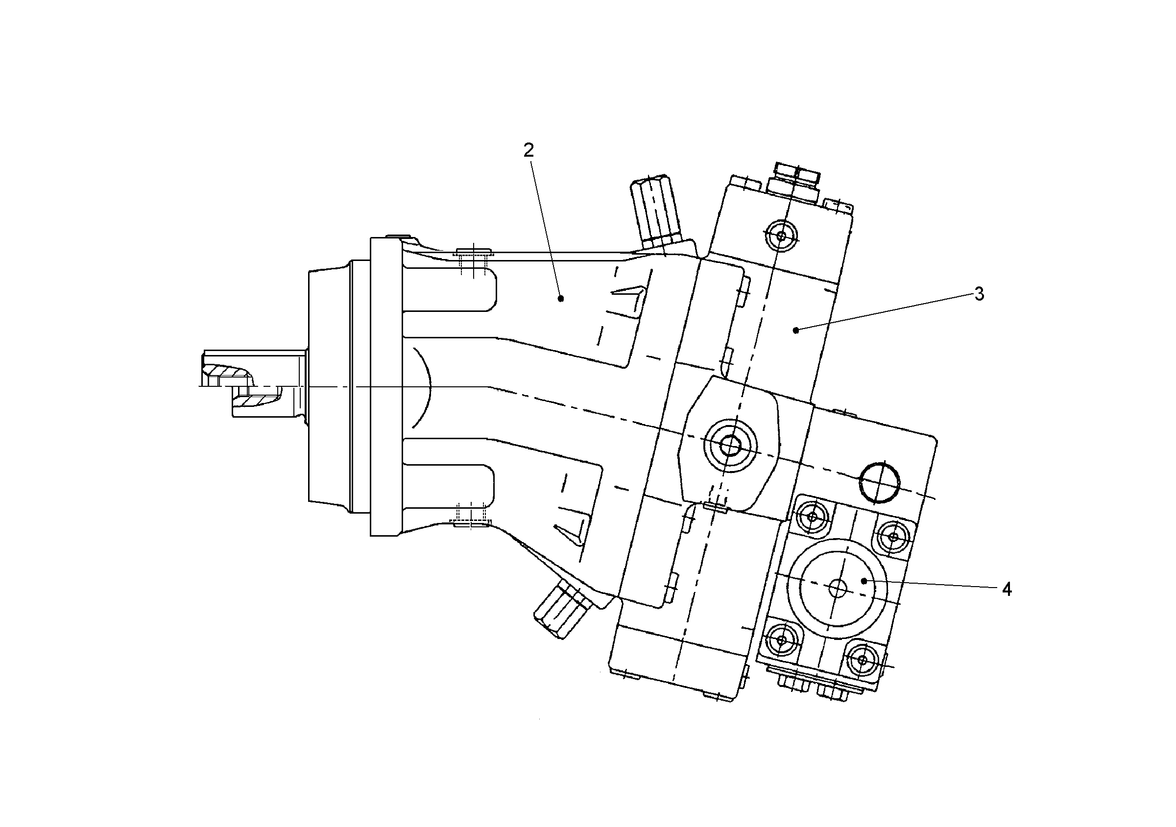МОТОР ГИДРАВЛИЧЕСКИЙ 10000359 LIEBHERR