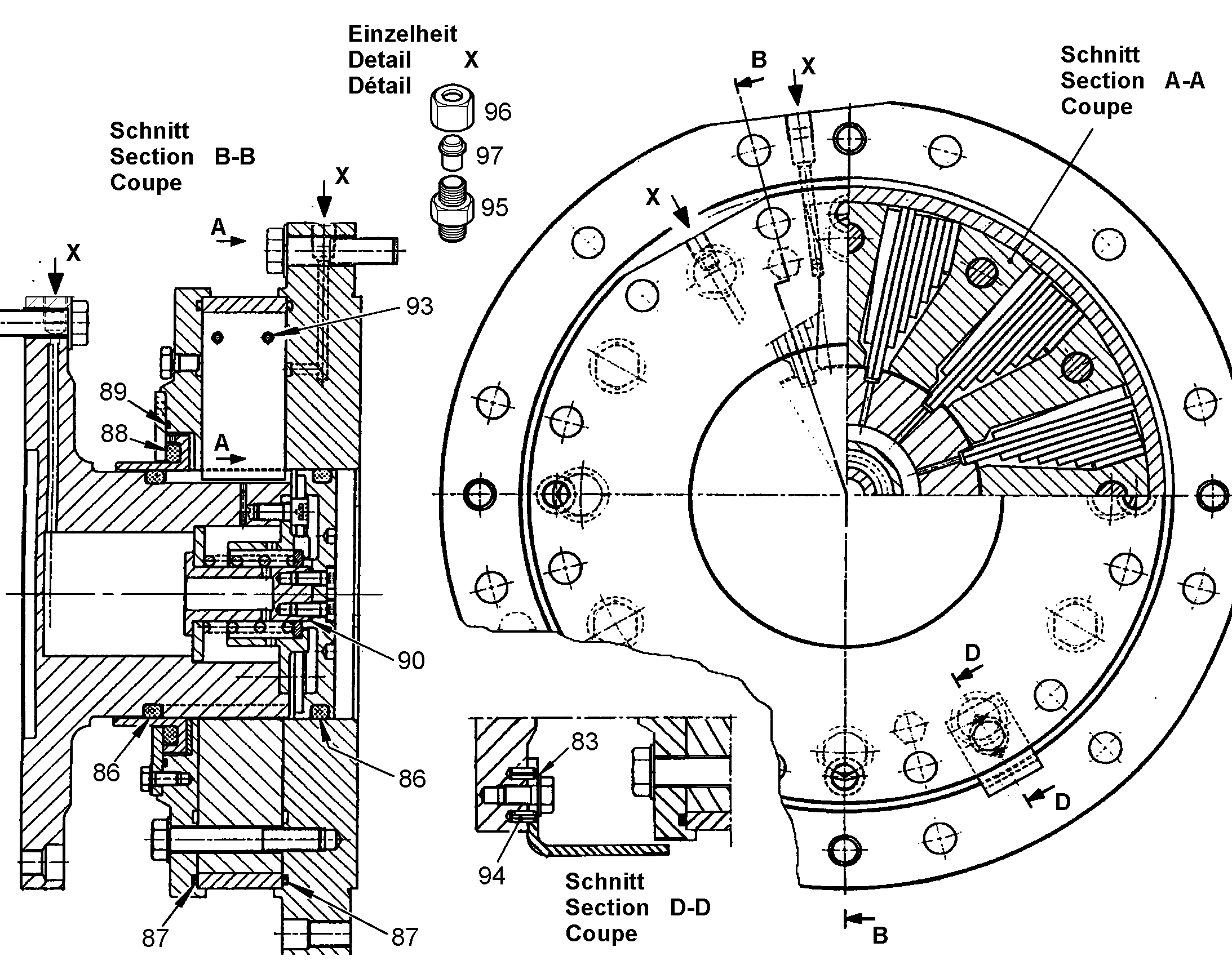 УПЛОТНИТЕЛЬНОЕ КОЛЬЦО 27,3X2,4 7007473 LIEBHERR