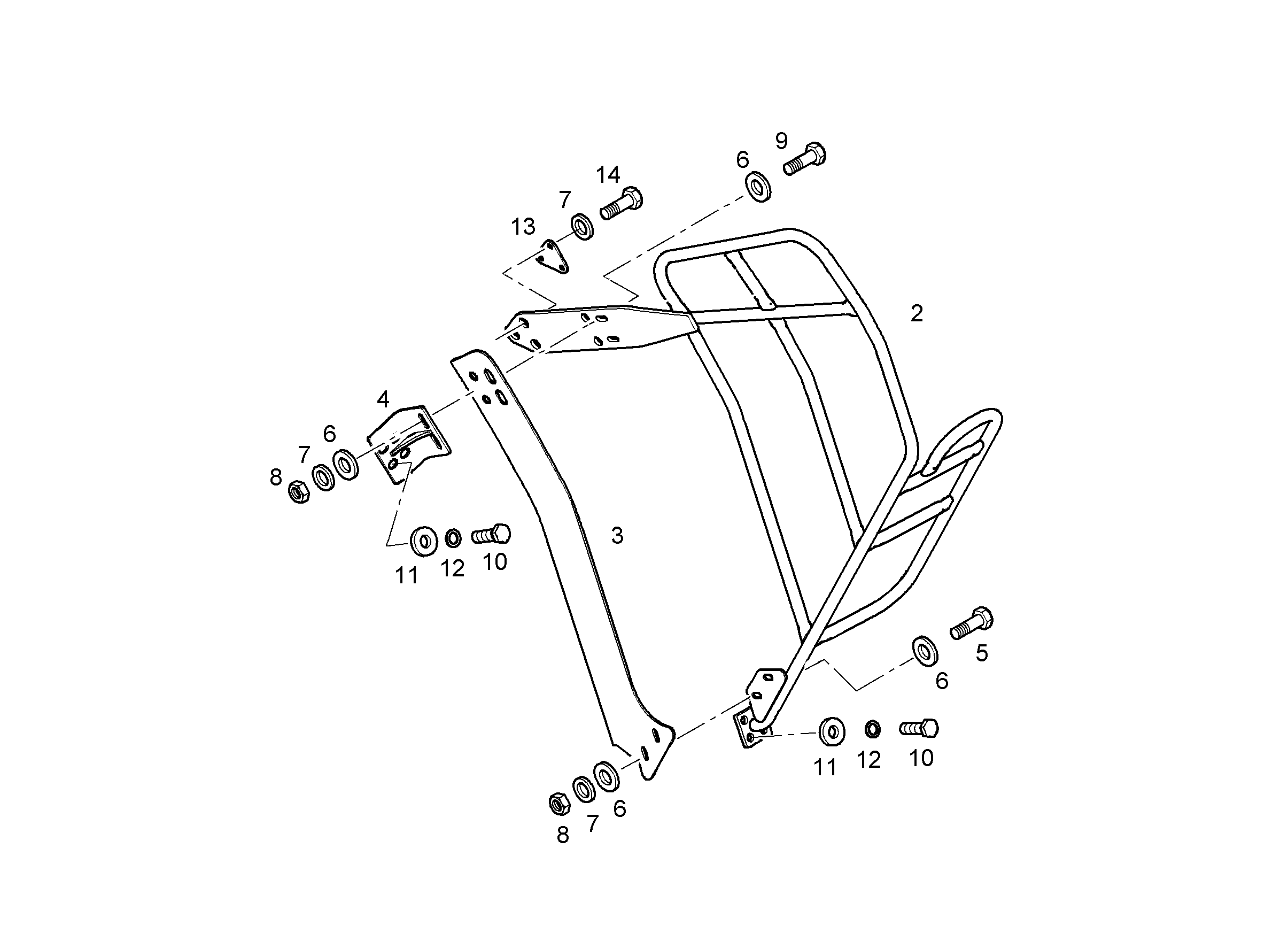 ЭЛЕМЕНТЫ МОНТАЖНЫЕ 9808112 LIEBHERR