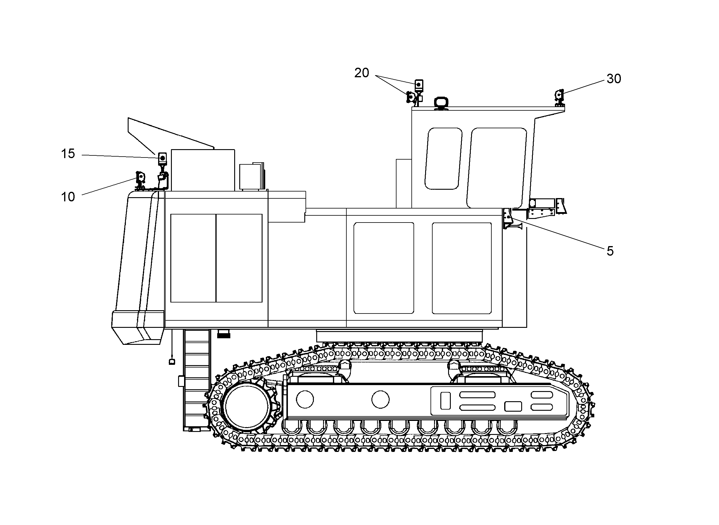 ПРОЖЕКТОР В СБОРЕ 9808237 LIEBHERR