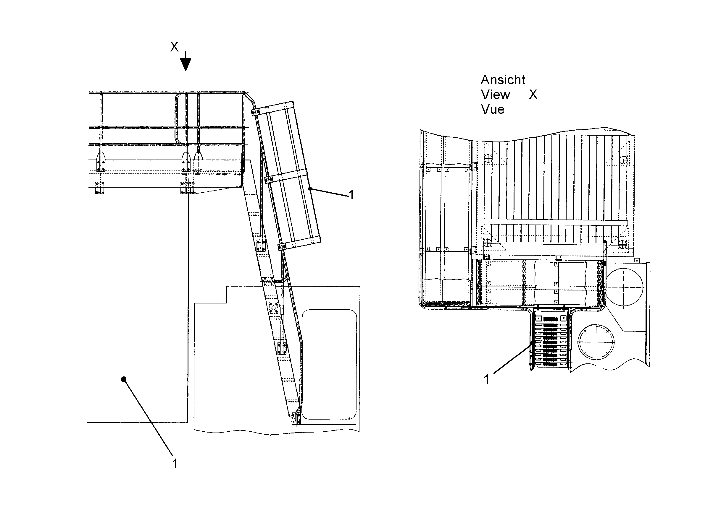 ВОЗВЫШЕНИЕ КАБИНЫ 3100MM 9766315 LIEBHERR