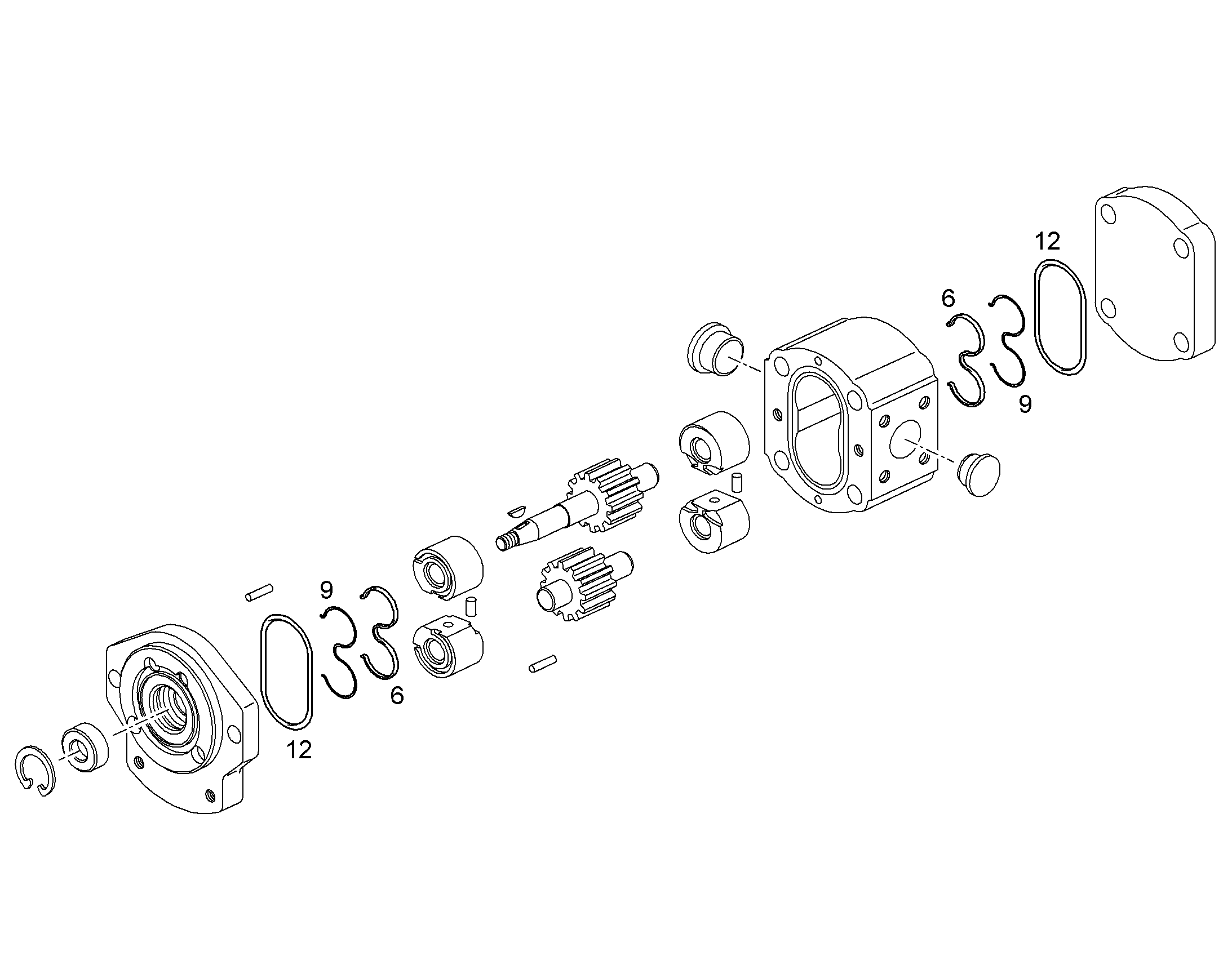 ПРОКЛАДКА 7010434 LIEBHERR